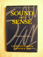 Sound and Sense: An Introduction to Poetry used book depot