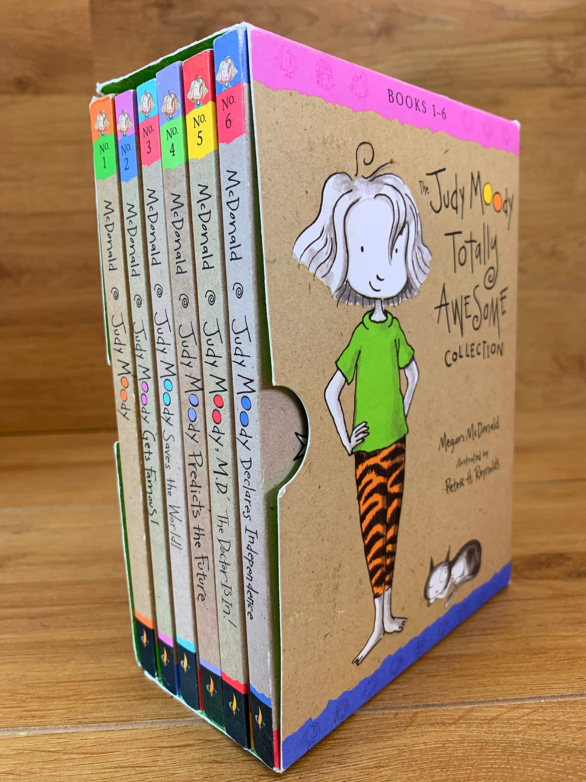 The Judy Moody Totally Awesome Collection: Books 1-6 used book depot