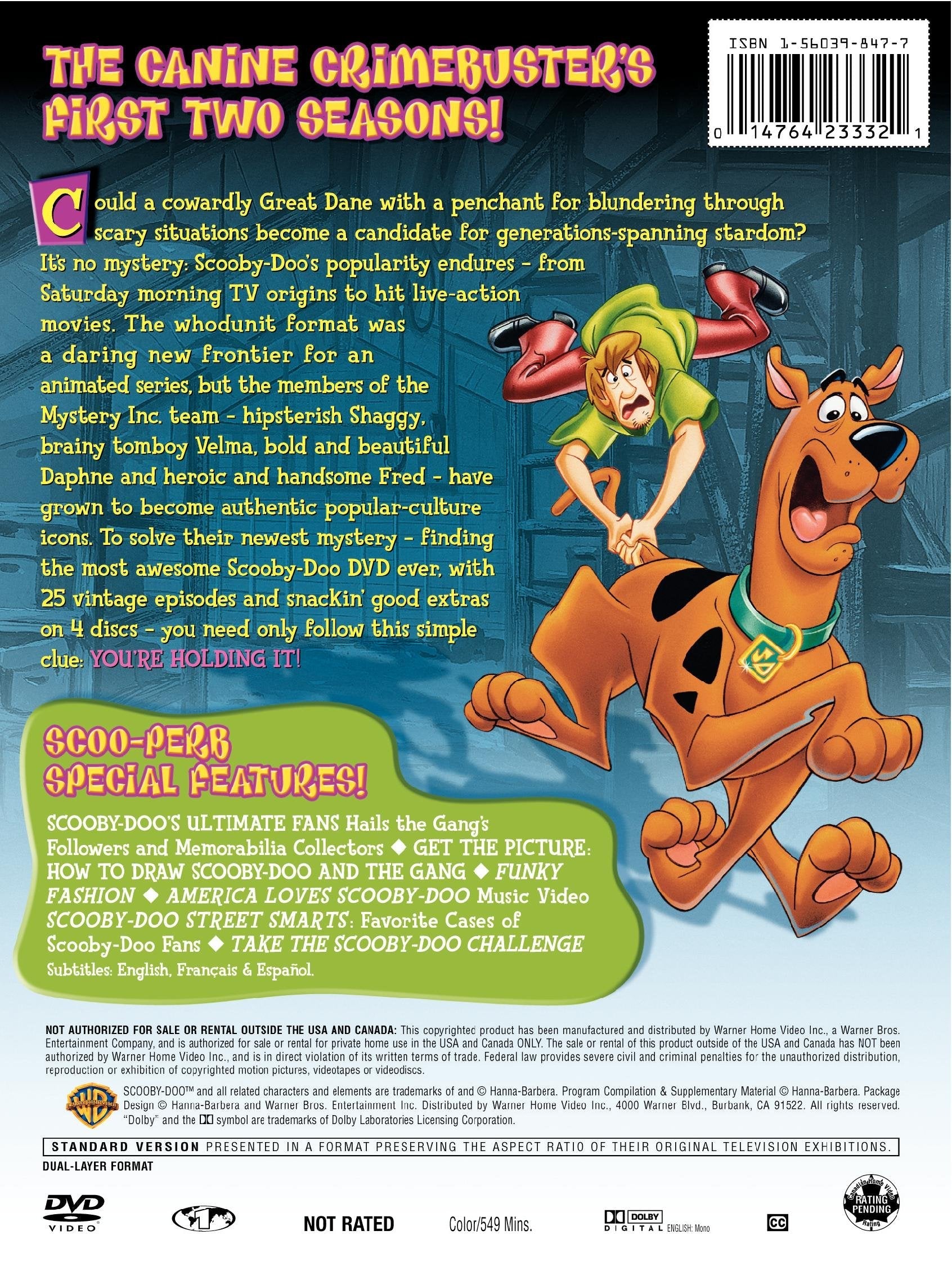 Scooby-Doo, Where Are You!: The Complete First and Second Seasons used book depot