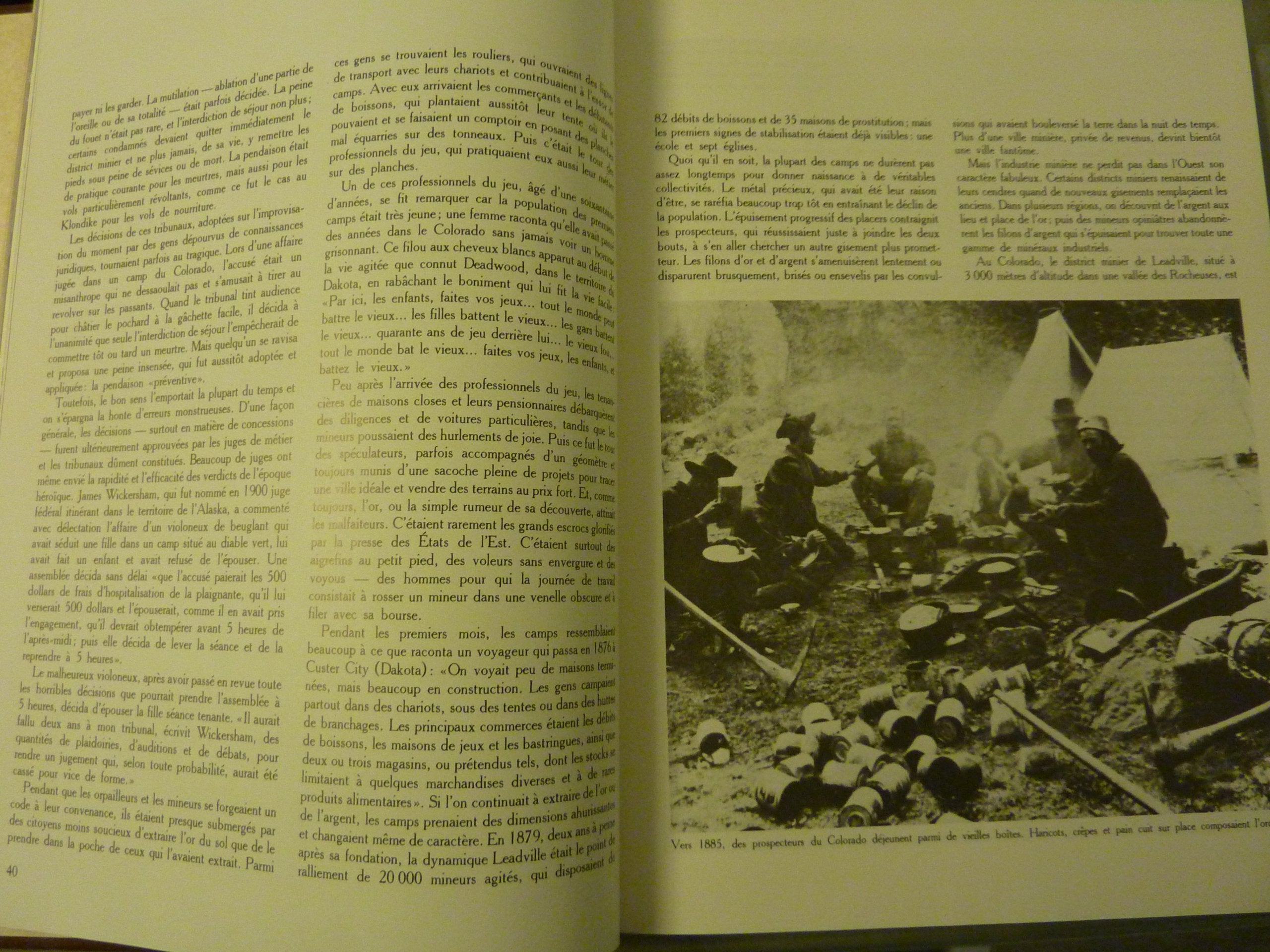 Old West: The Miners used book depot
