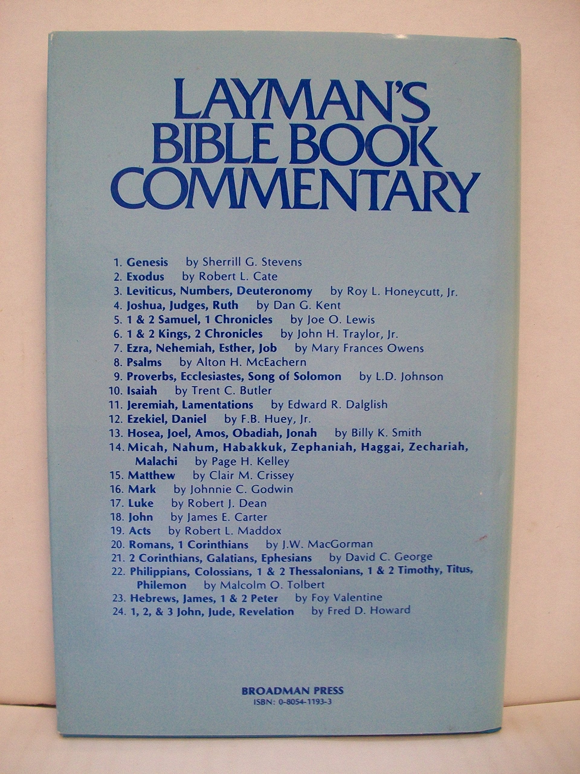 Layman's Bible Book Commentary: Hebrews, James, 1 & 2 Peter (Vol. 23) used book depot
