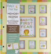 Baby's First Year Memory Keeper with 24 Storage Pockets - PI Kids used book depot