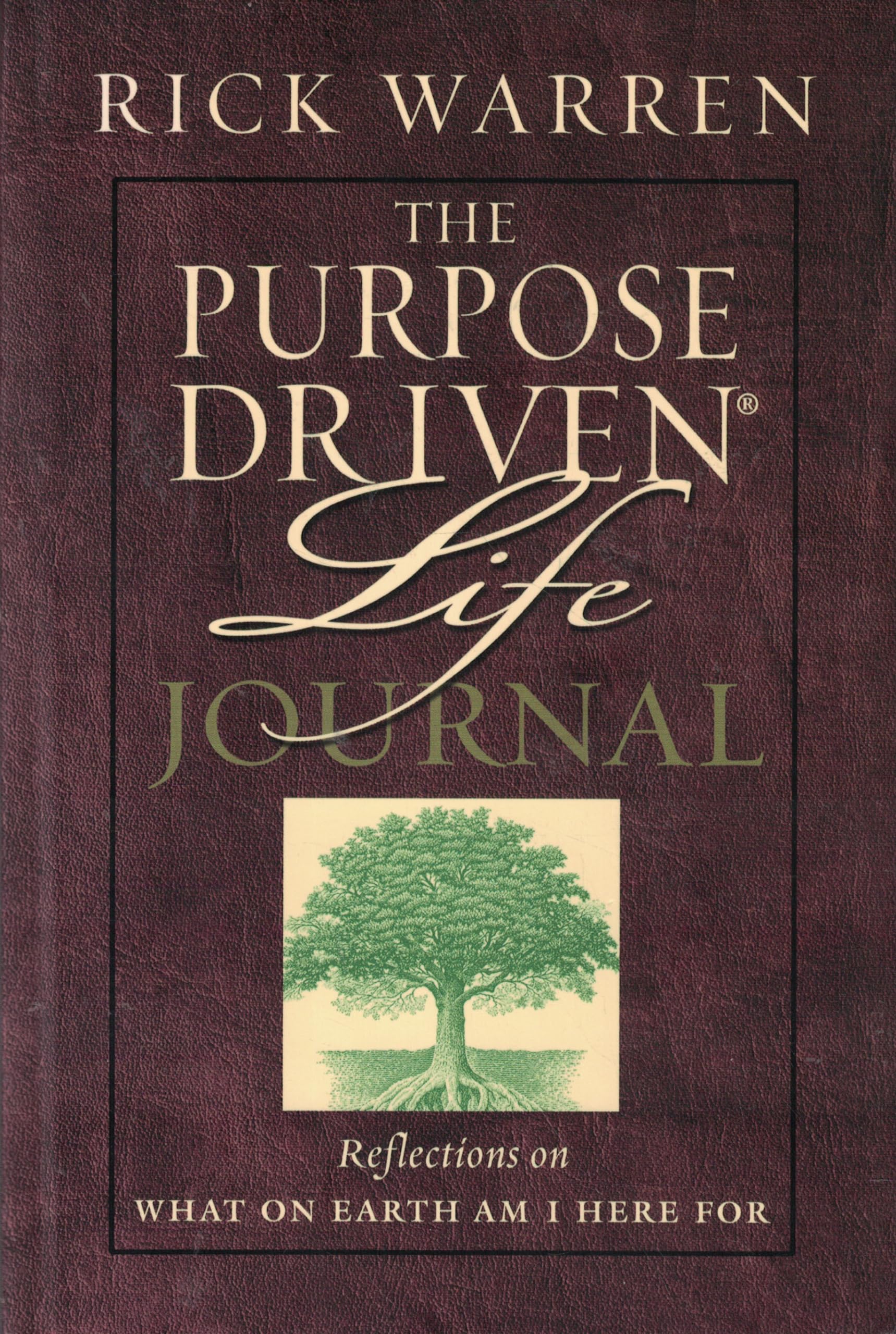 The Purpose Driven Life Journal used book depot