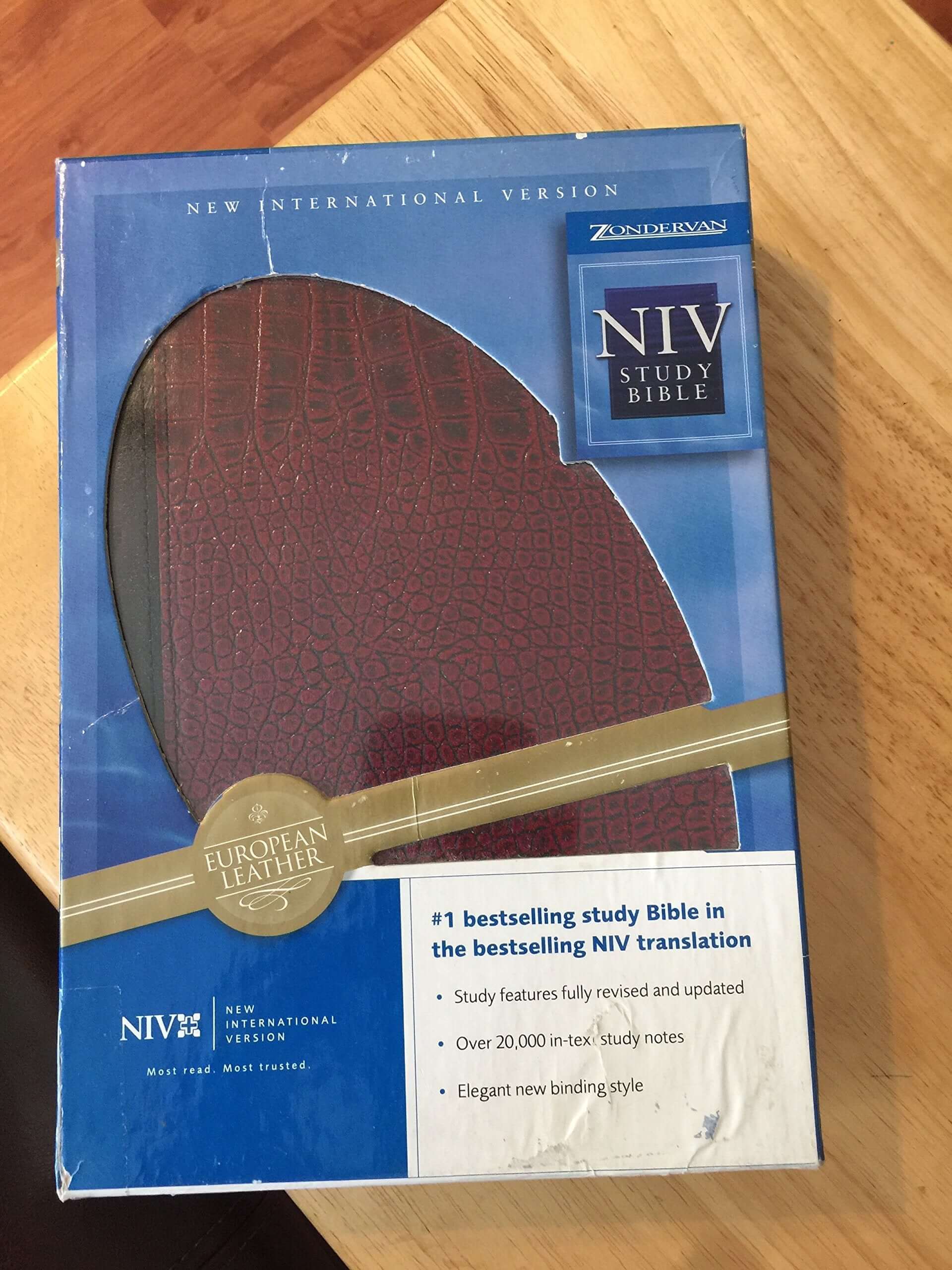 Zondervan NIV Study Bible LTD used book depot