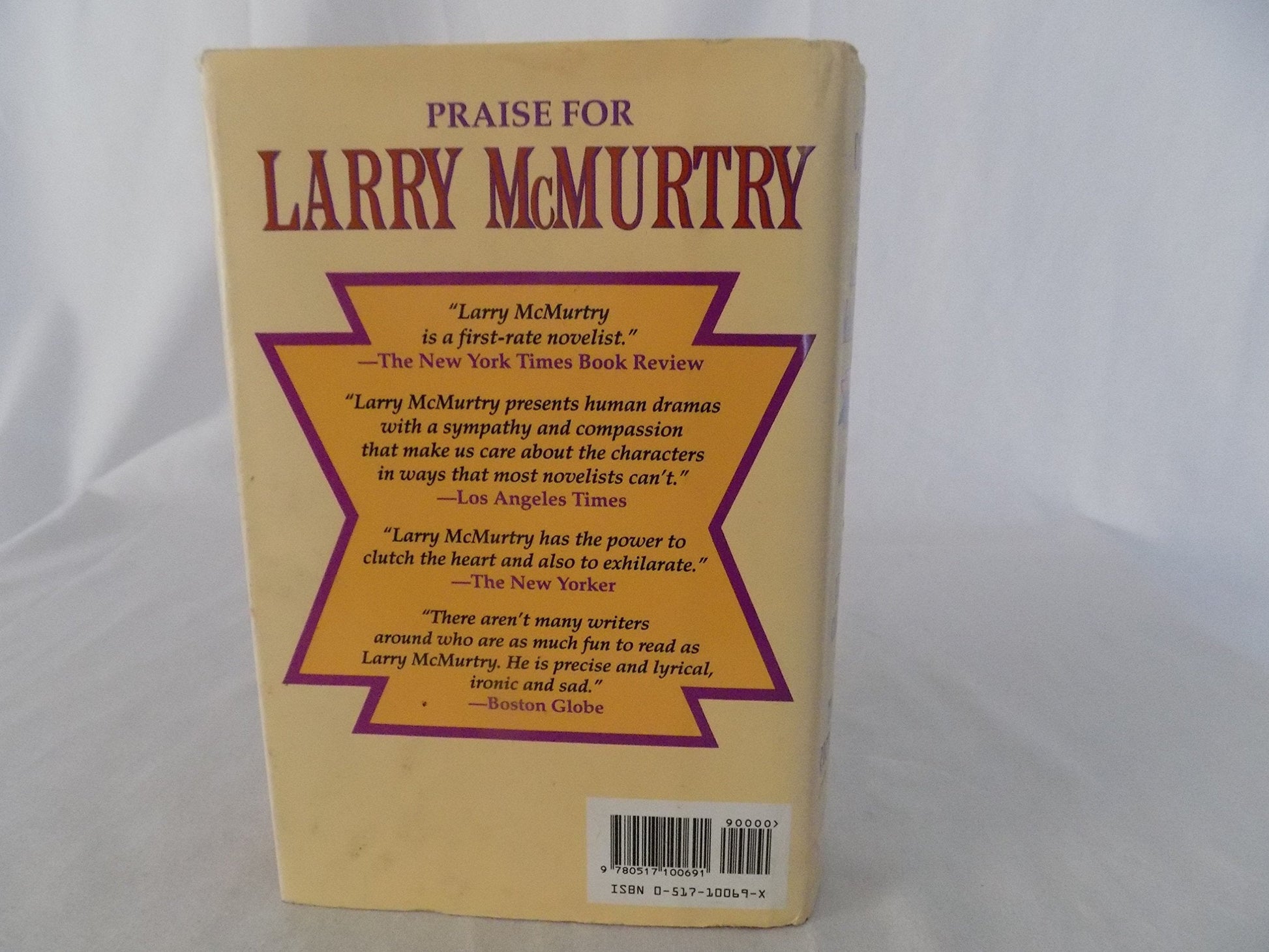 Larry McMurtry: Three Complete Novels (Lonesome Dove, Leaving Cheyenne, The Last Picture Show) used book depot