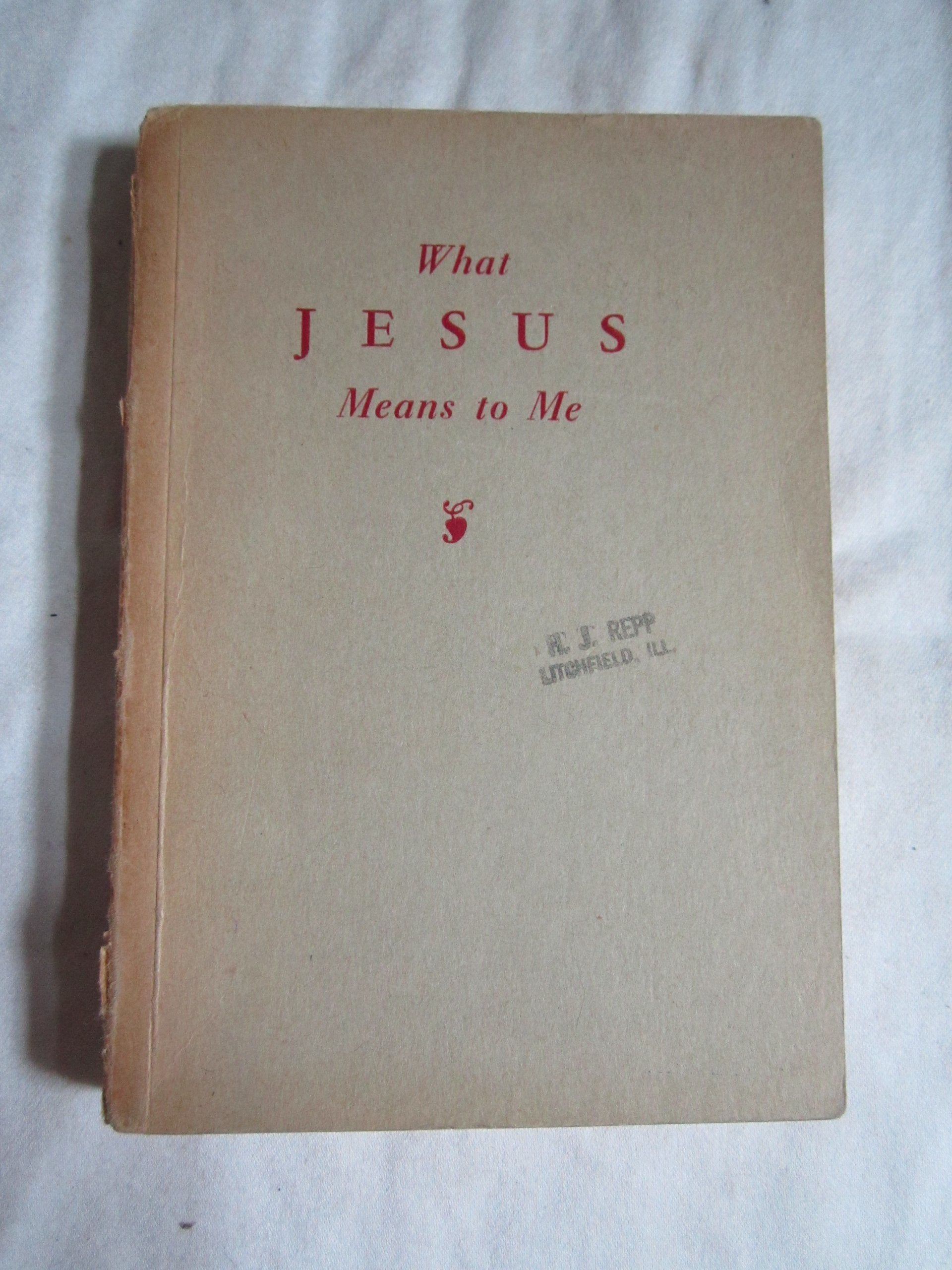 What Jesus Means to Me used book depot