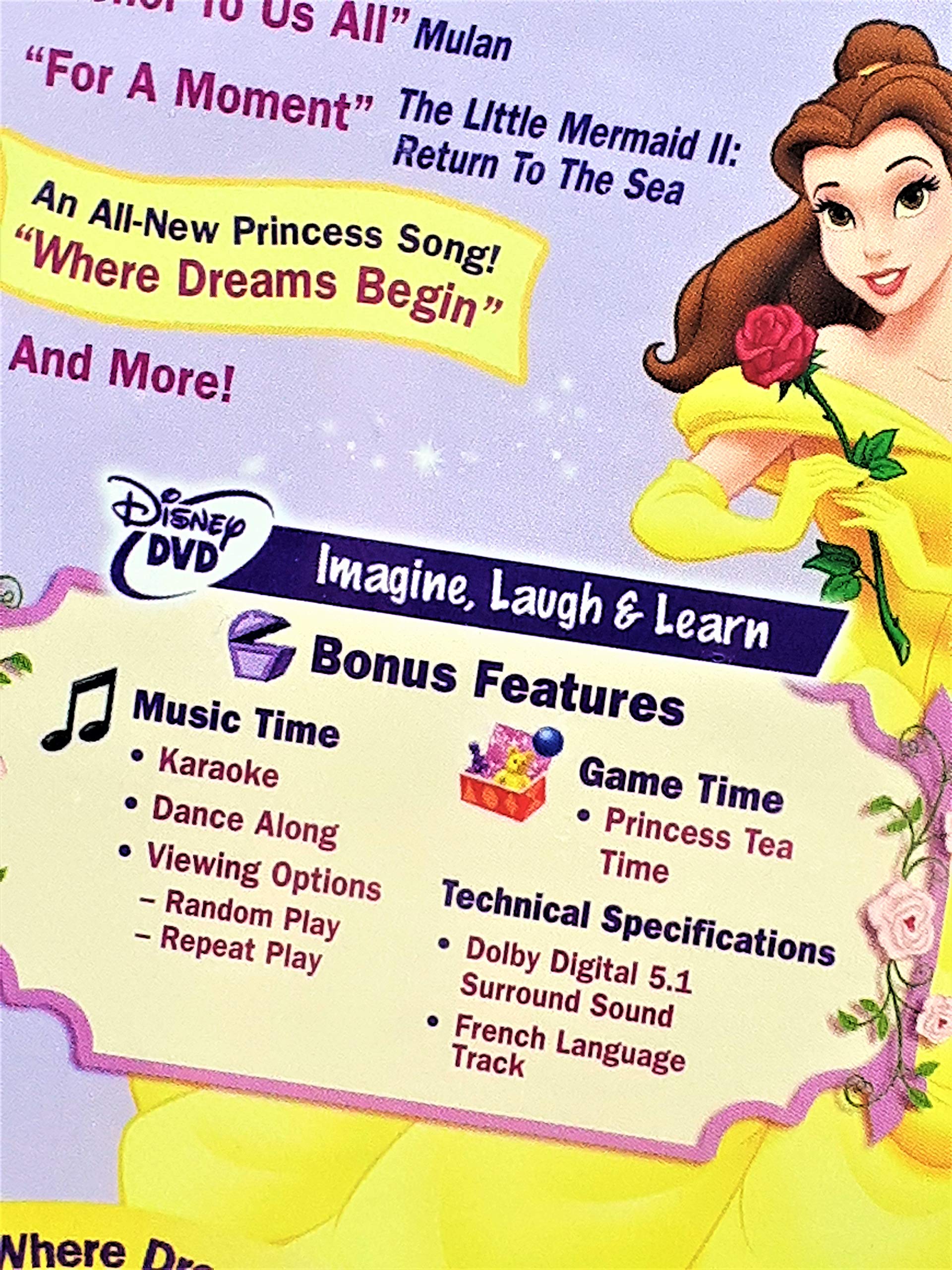 Disney Princess Sing Along Songs, Vol. 2 - Enchanted Tea Party used book depot