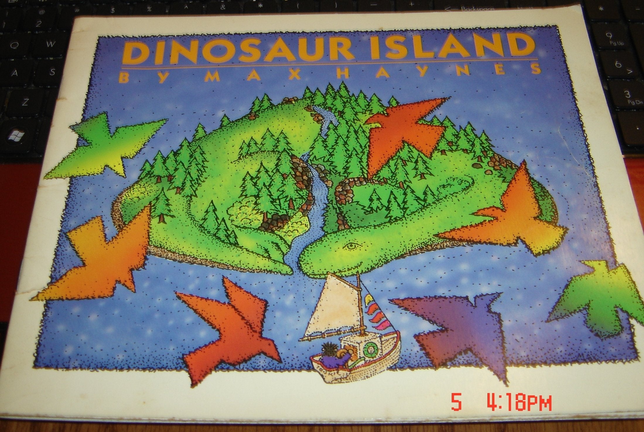 Dinosaur Island used book depot