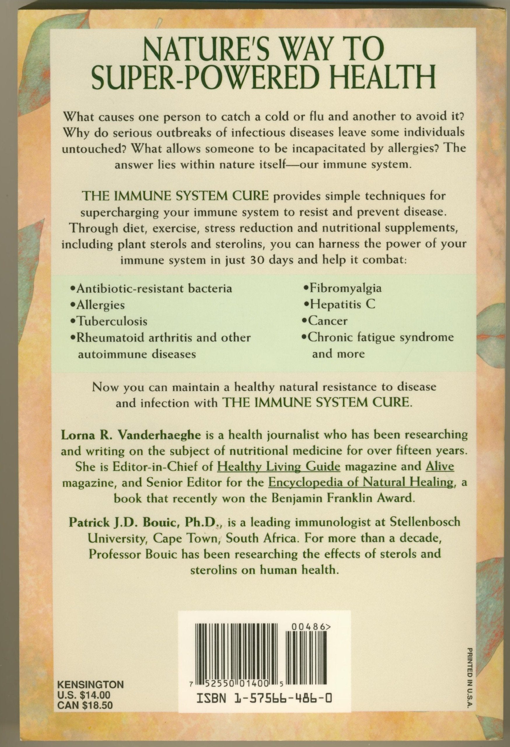 The Immune System Cure: Optimize Your Immune System in 30 Days-The Natural Way! used book depot