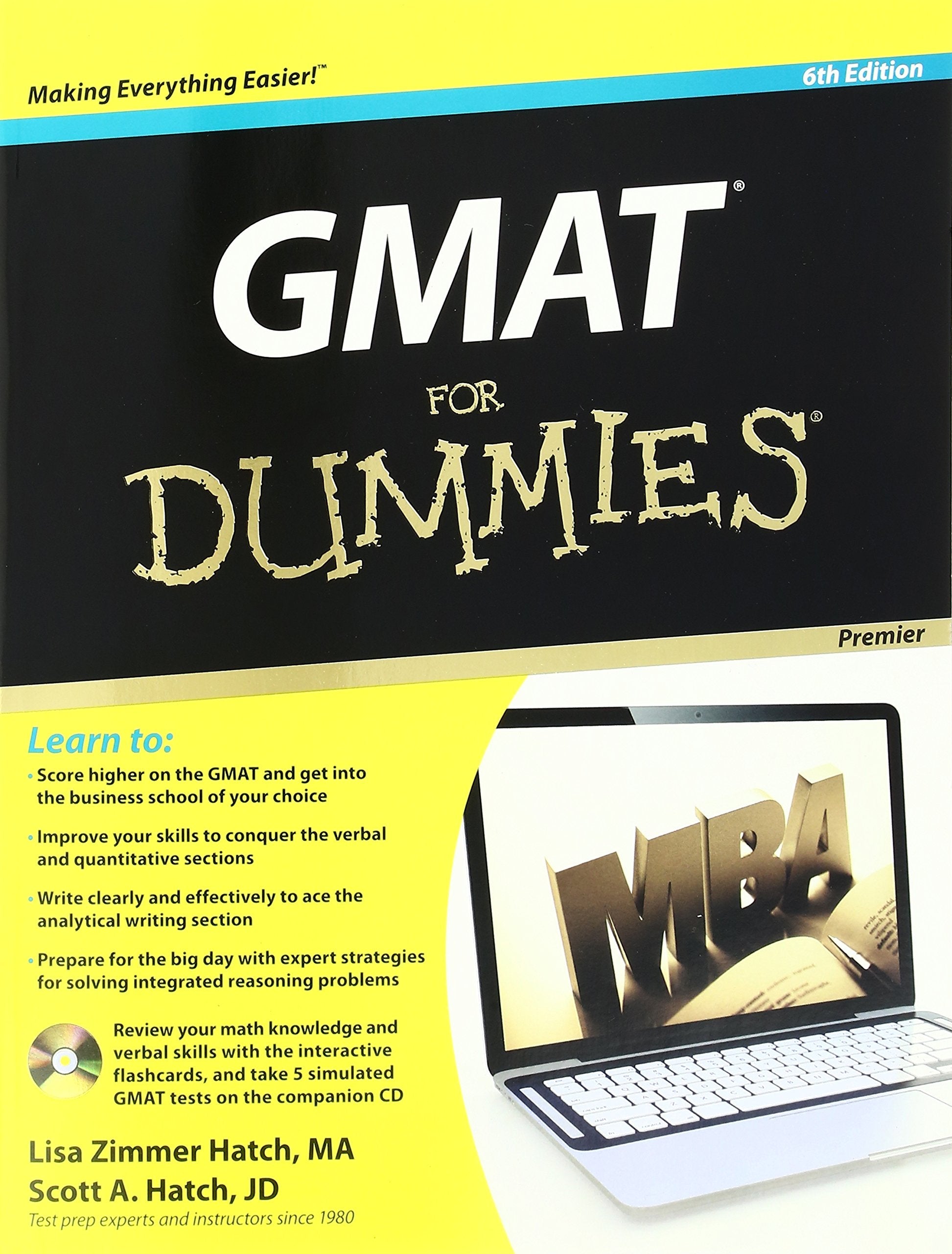 GMAT For Dummies, with CD used book depot