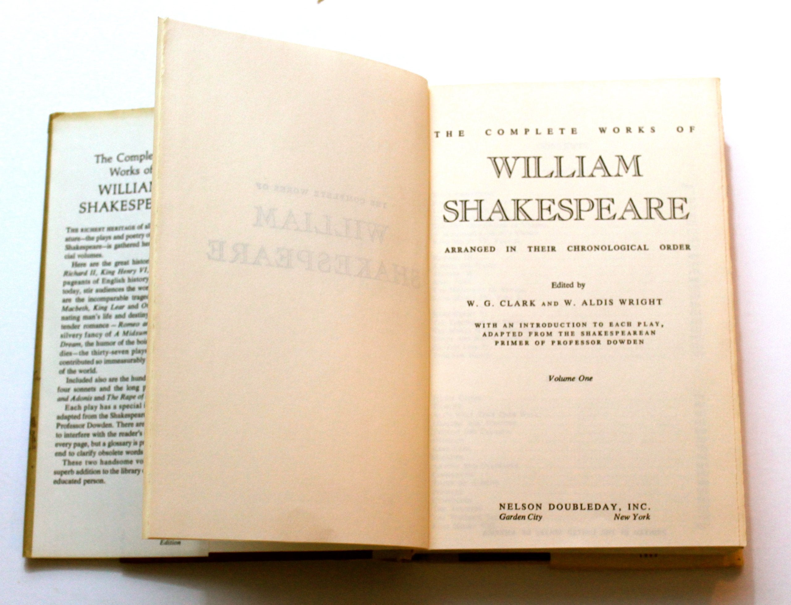 The Complete Works of William Shakespeare: All the Plays, All The Poems (2 Volumes) used book depot
