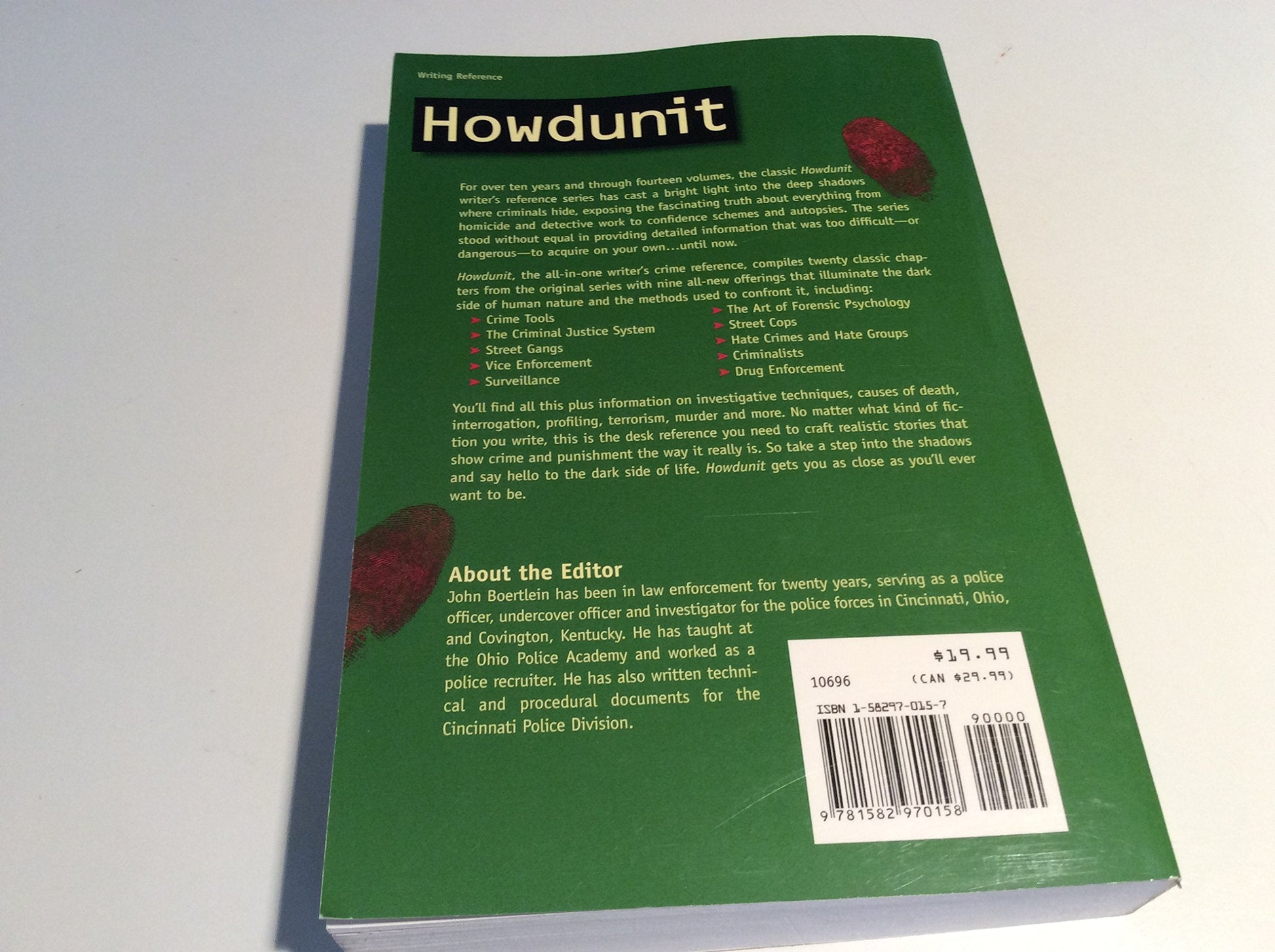 Howdunit: How Crimes Are Committed and Solved used book depot