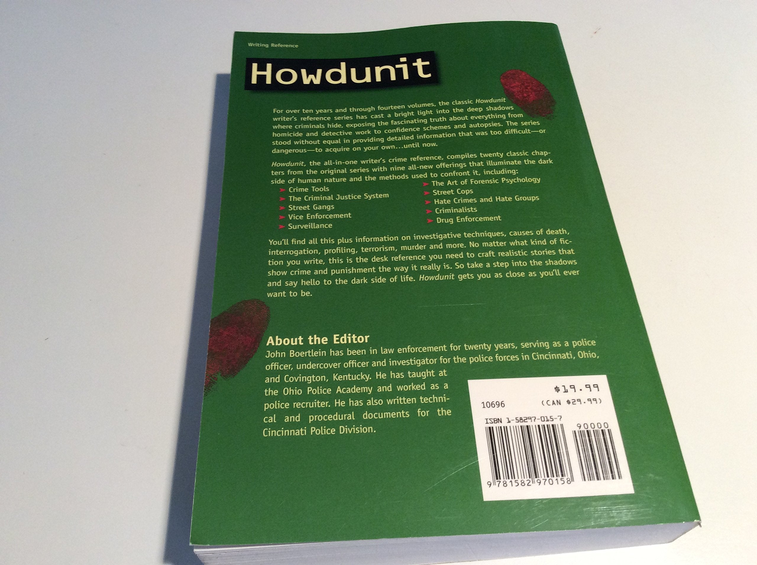 Howdunit: How Crimes Are Committed and Solved used book depot
