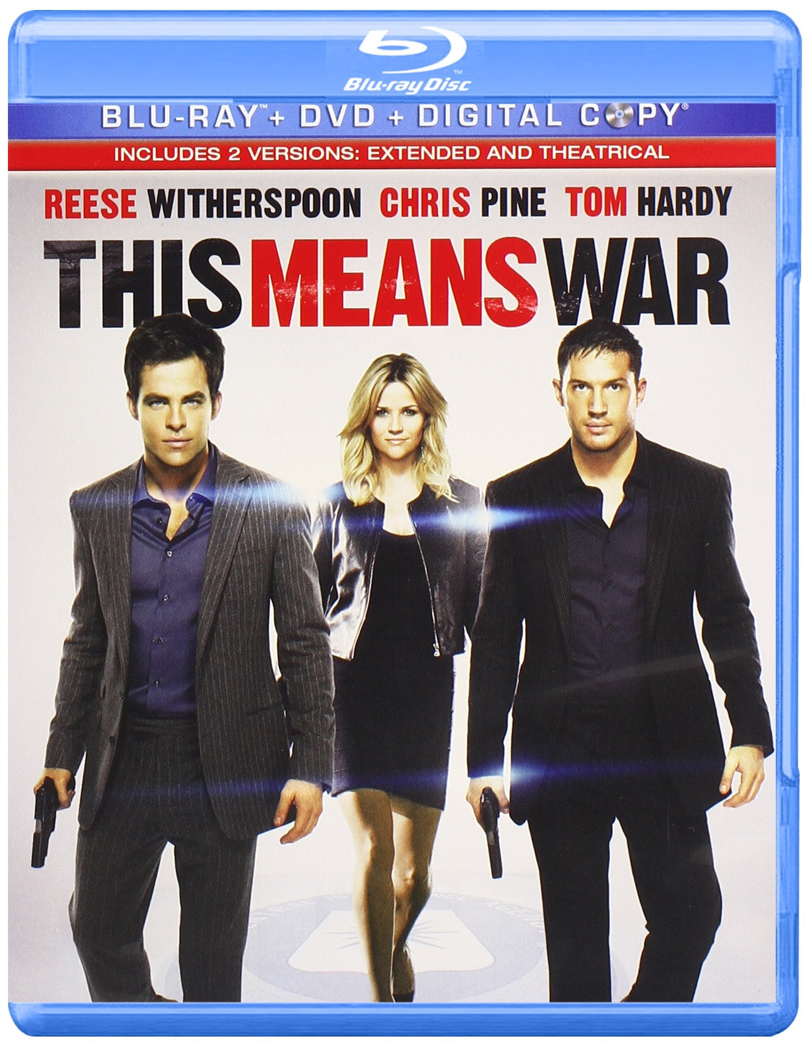 This Means War (Blu-ray + DVD + Digital Copy) used book depot