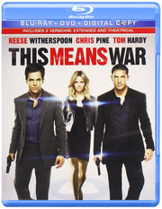 This Means War (Blu-ray + DVD + Digital Copy) used book depot