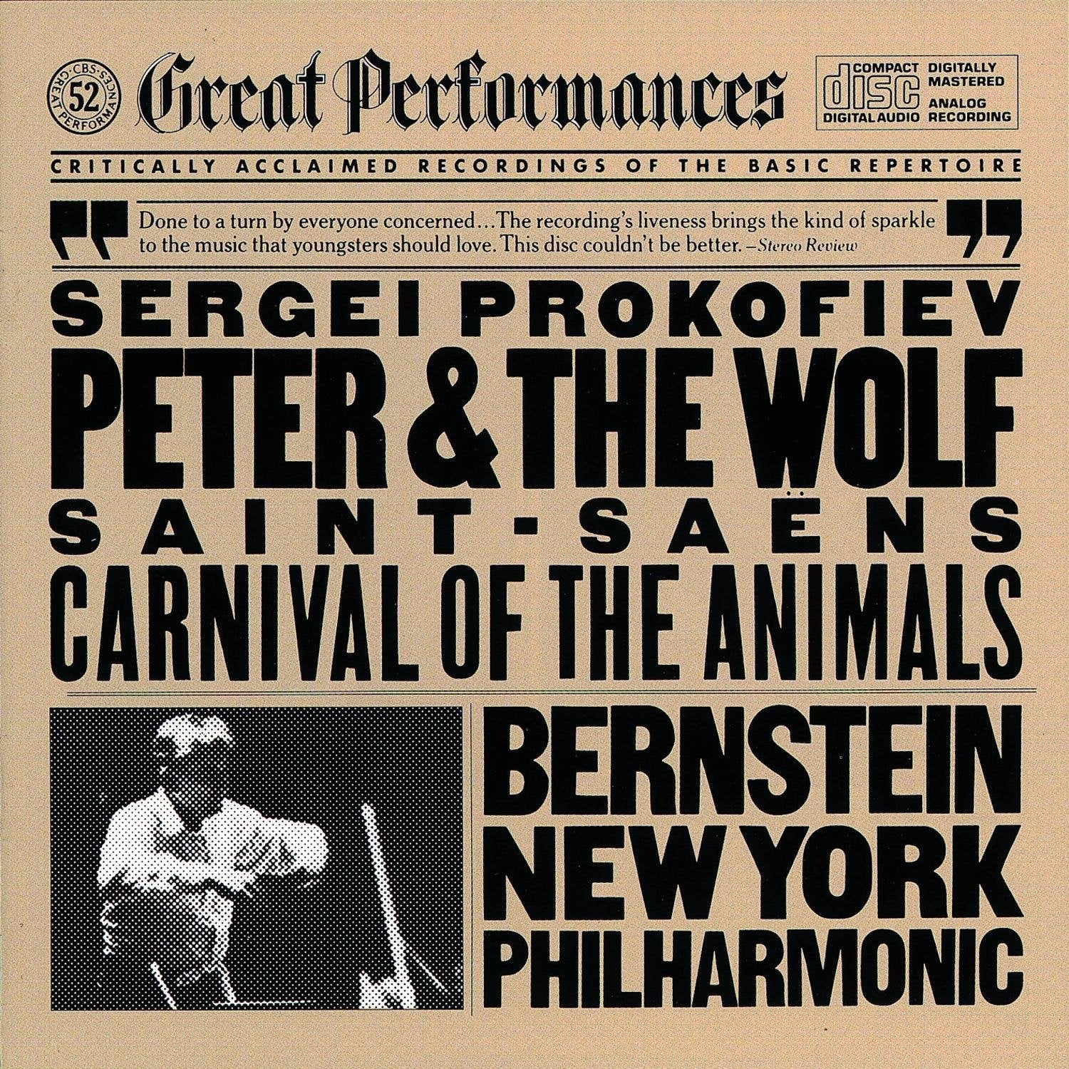 Prokofiev: Peter And The Wolf / Saint-Saëns: Carnival Of The Animals used book depot