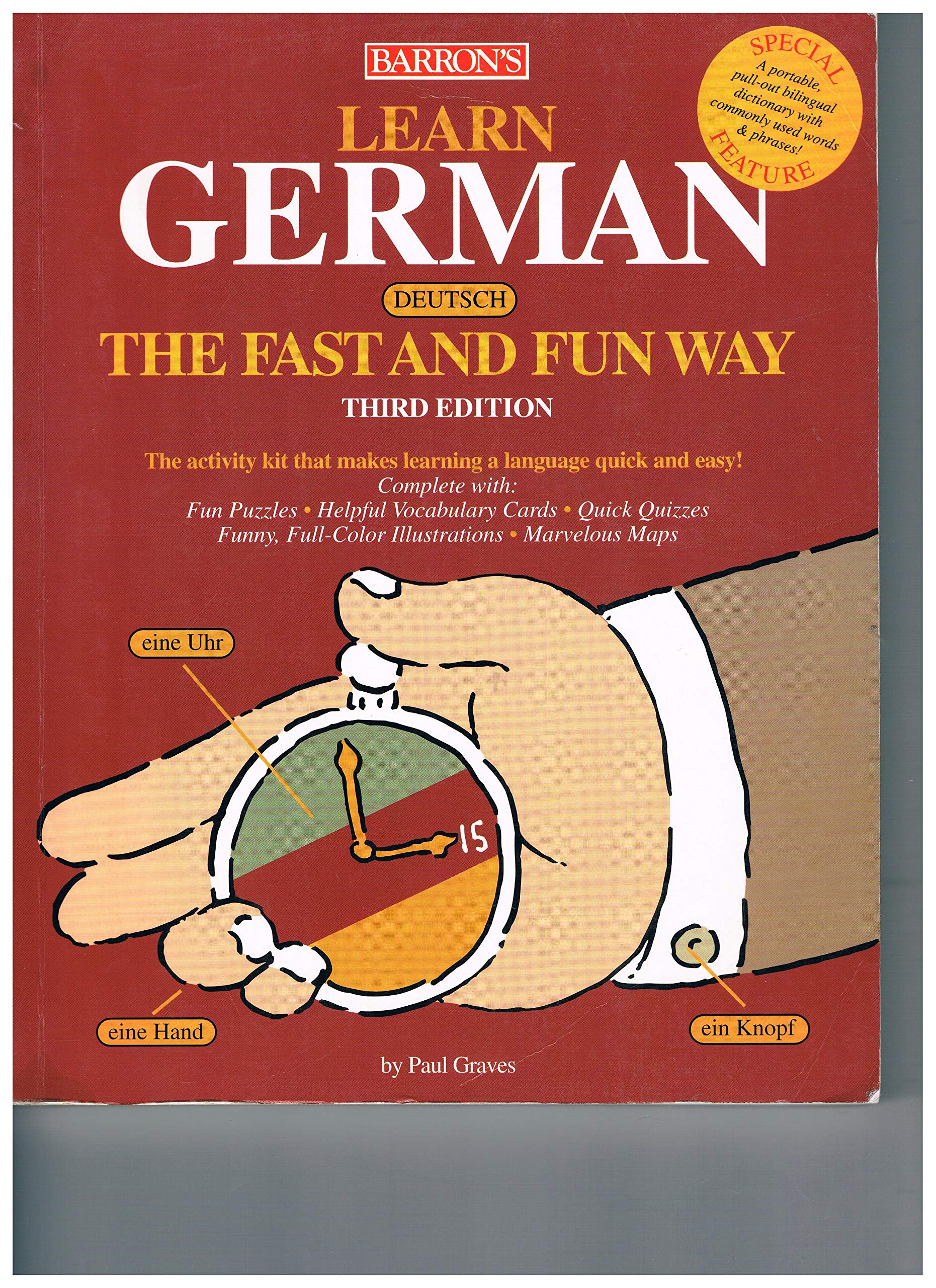 Learn German the Fast and Fun Way (Fast and Fun Way Series) (English and German Edition) used book depot