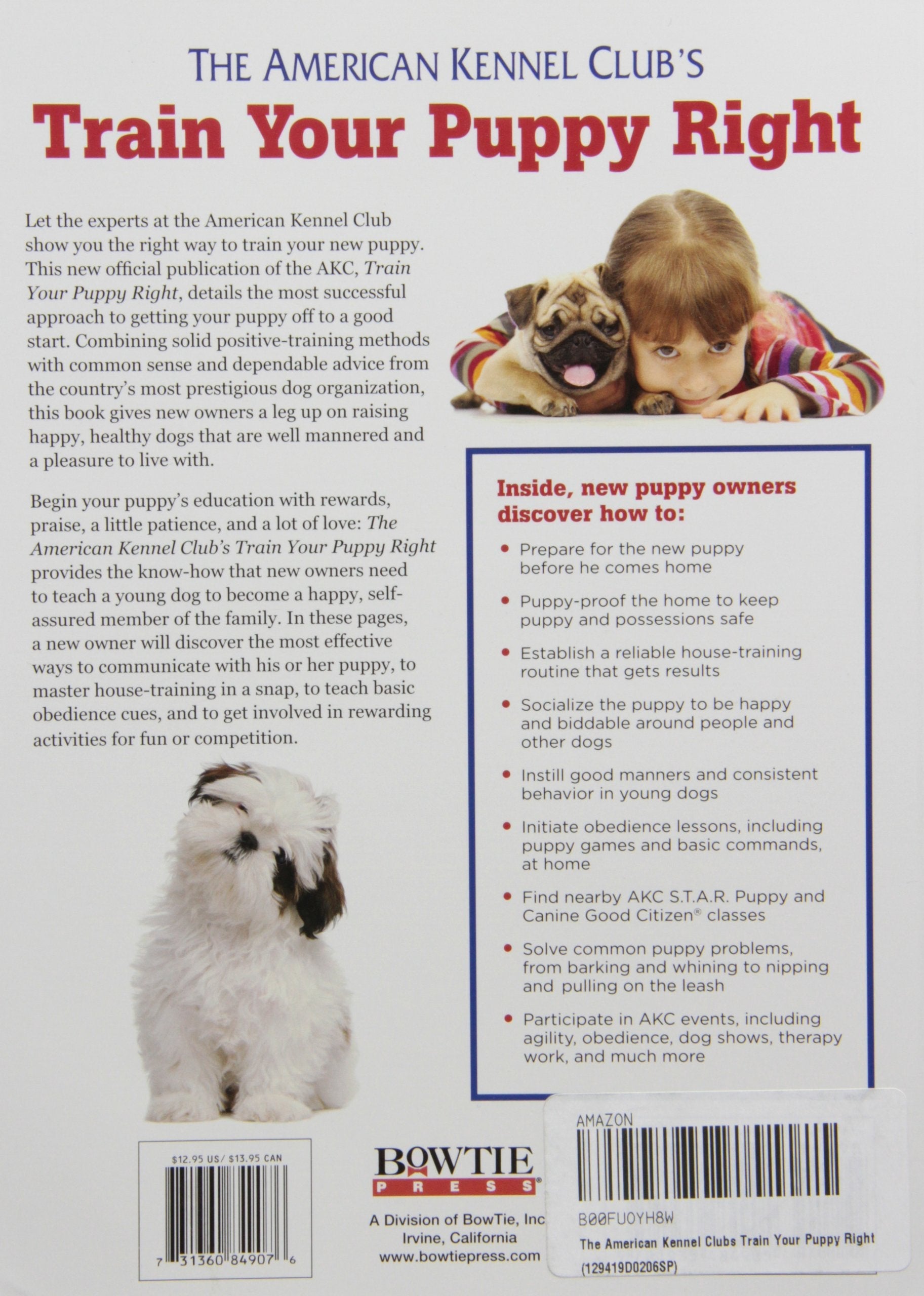 The American Kennel Club's Train Your Puppy Right used book depot
