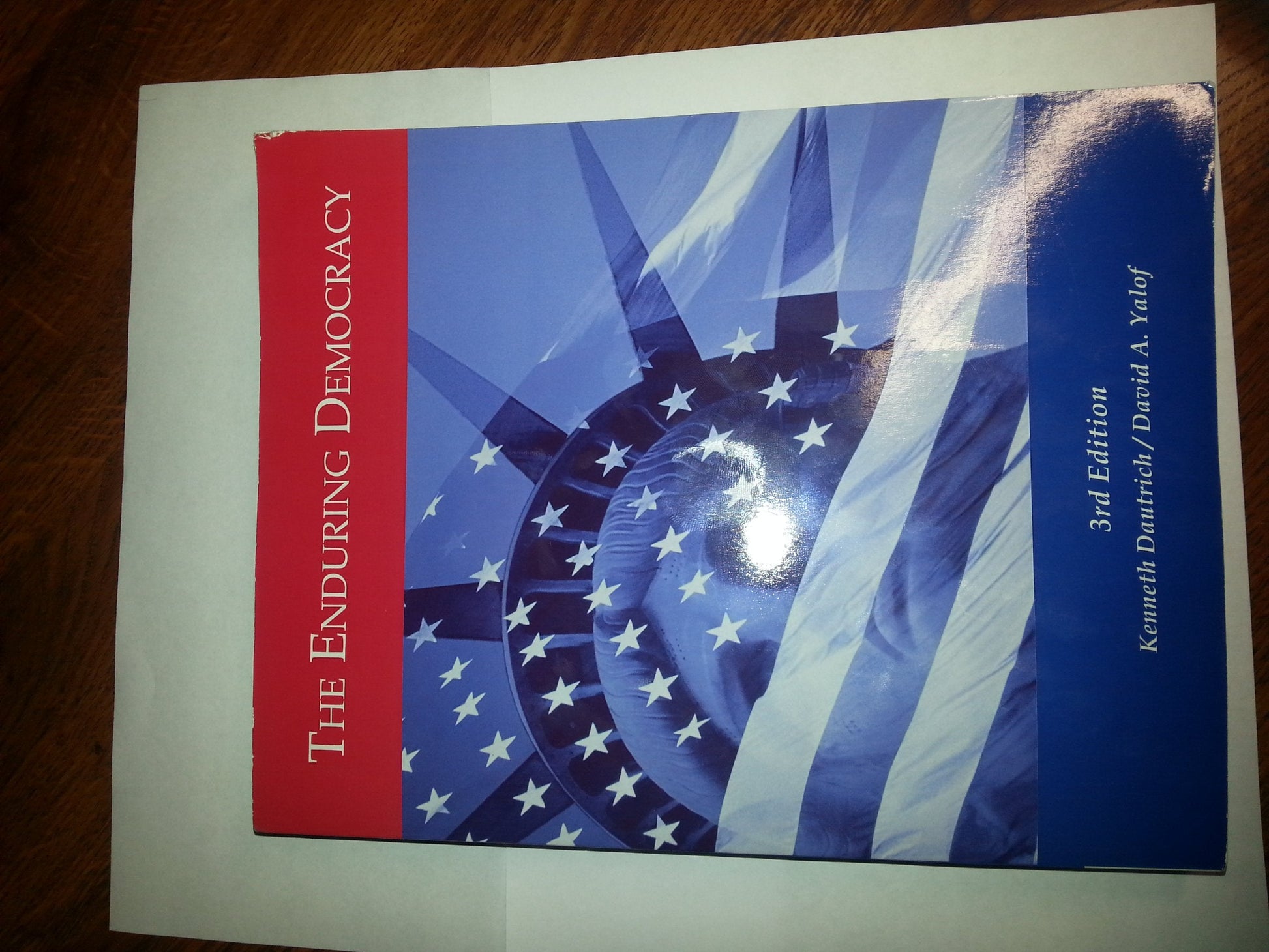 The Enduring Democracy 3rd Edition used book depot