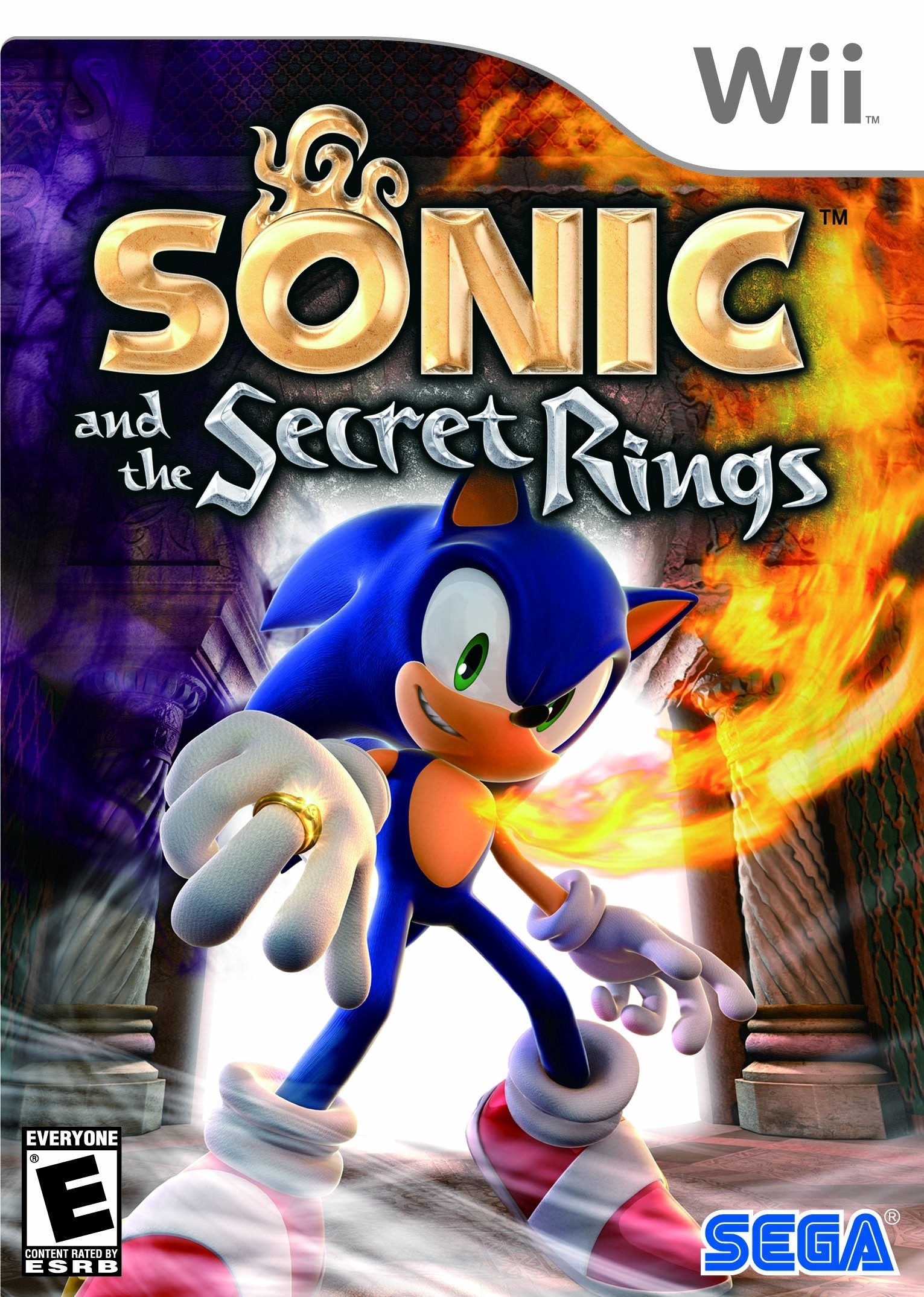 Sonic and the Secret Rings - Nintendo Wii used book depot