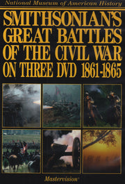 Smithsonian's Great Battles of the Civil War DVD on Three DVD 1861-1865 used book depot