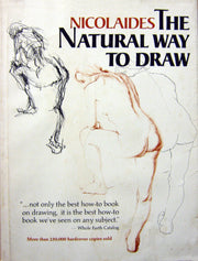 The Natural Way to Draw (A Working Plan for Art Study) used book depot