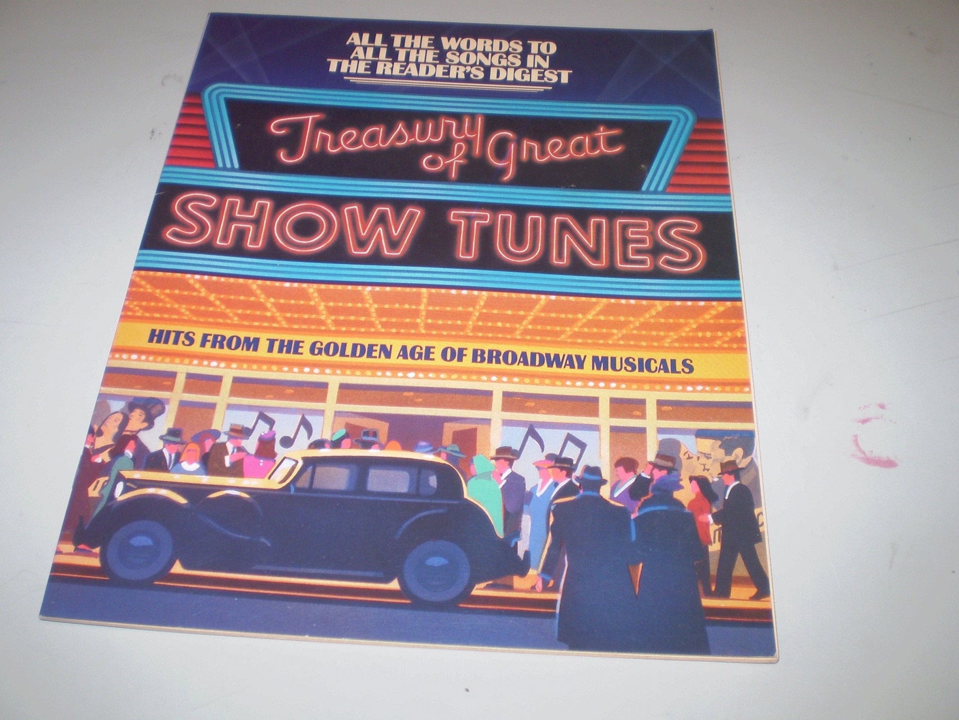 Treasury of Great Show Tunes: A Reader's Digest Songbook used book depot