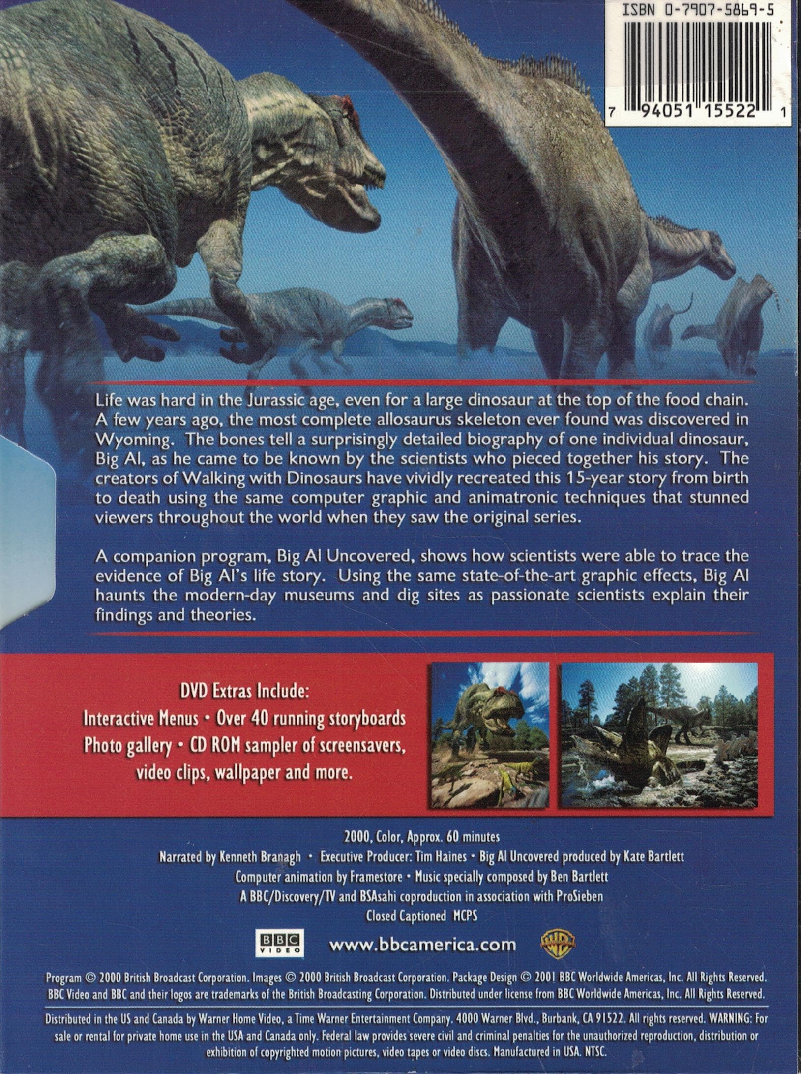 Allosaurus: Walking with Dinosaurs Special [DVD] used book depot