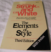 The Elements of Style, Third Edition used book depot