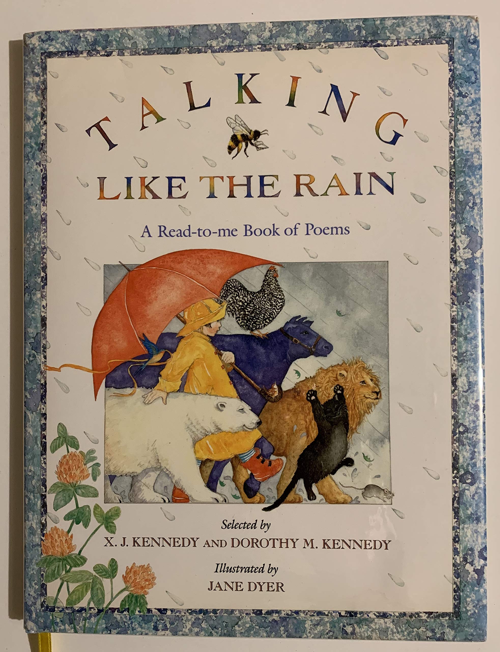 Talking Like the Rain: A Read-to-Me Book of Poems used book depot