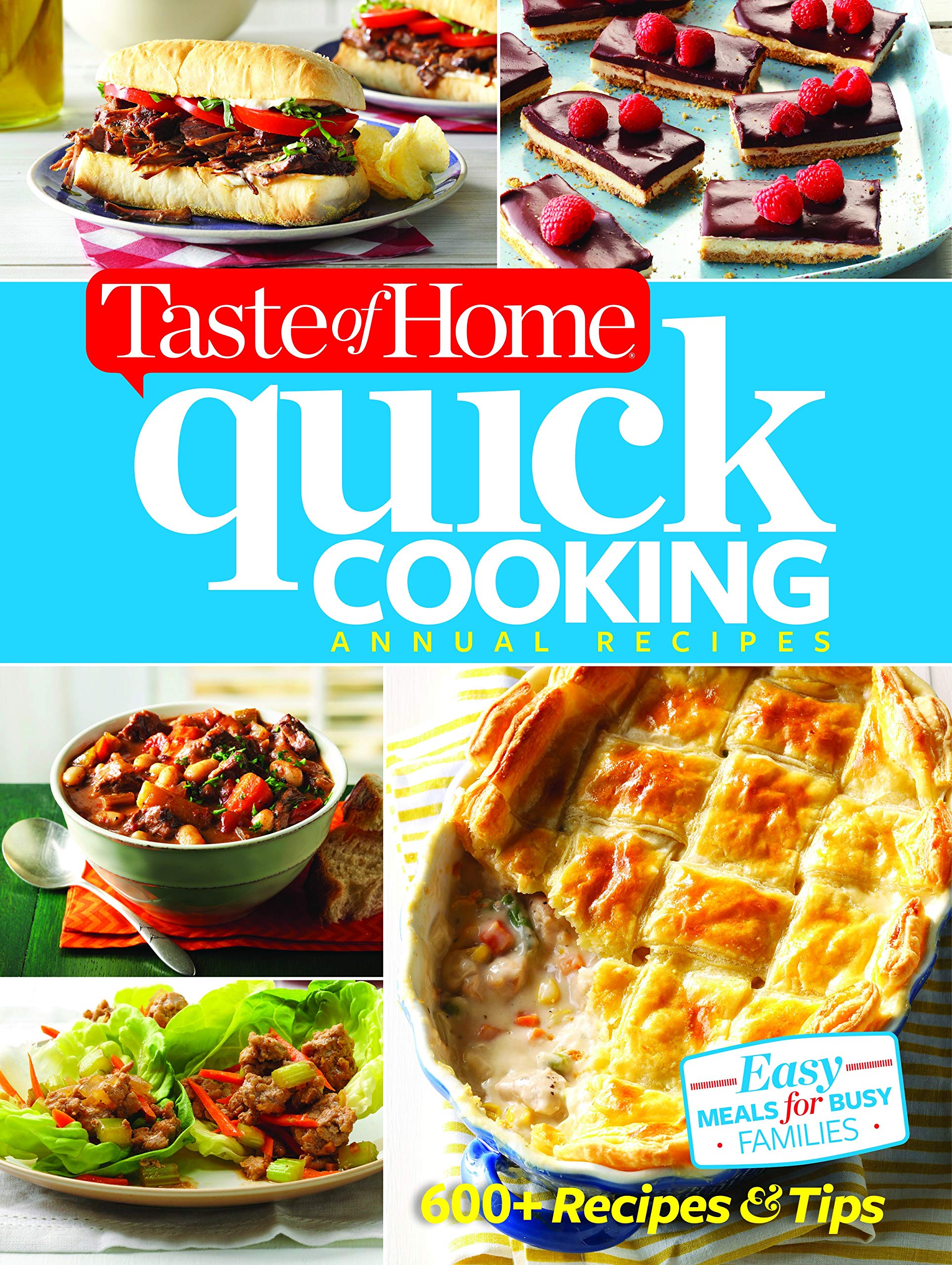 Taste of Home Quick Cooking Annual Recipes used book depot
