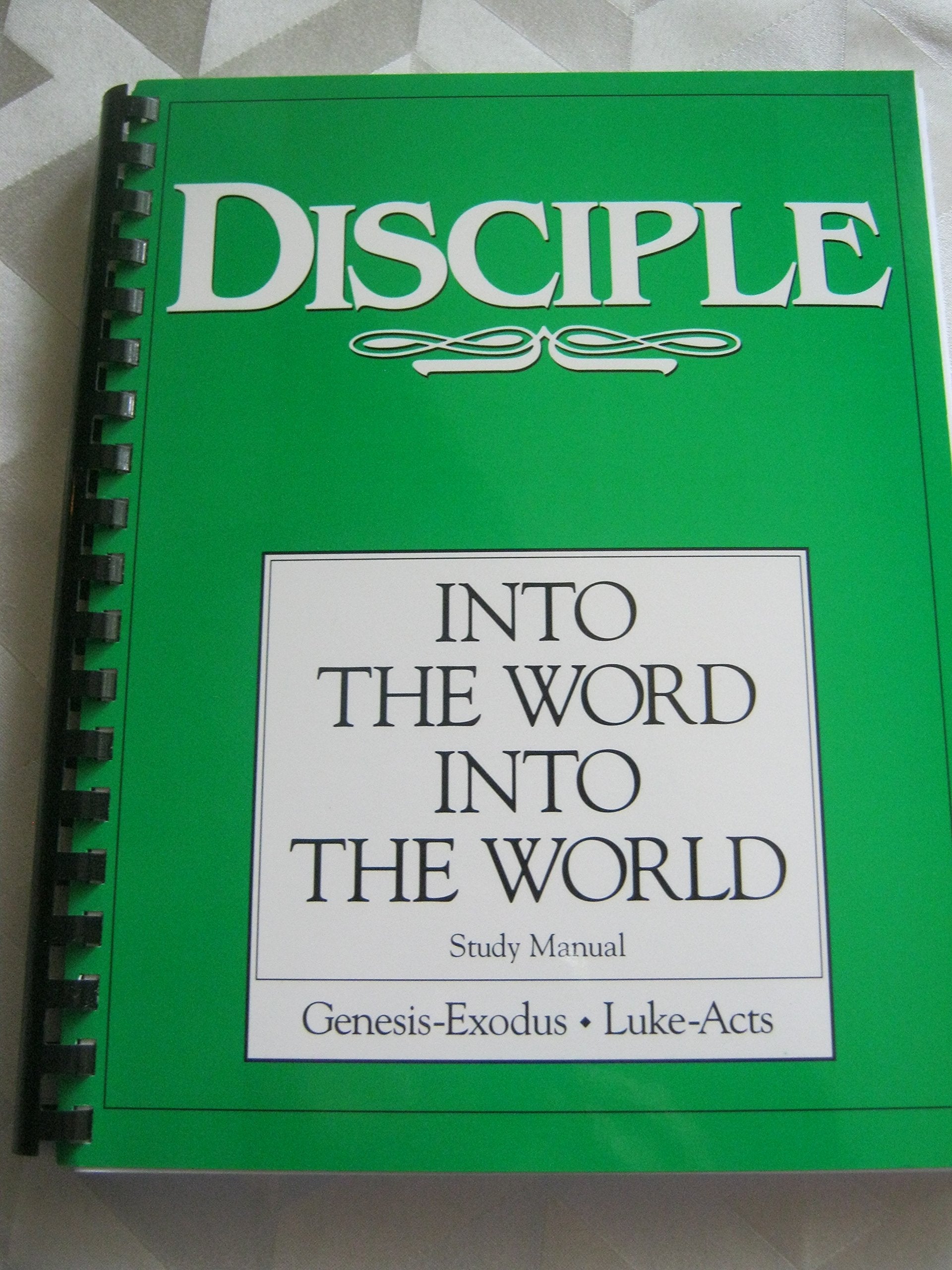 Disciple: Into the Word, Into the World, Study Manual used book depot