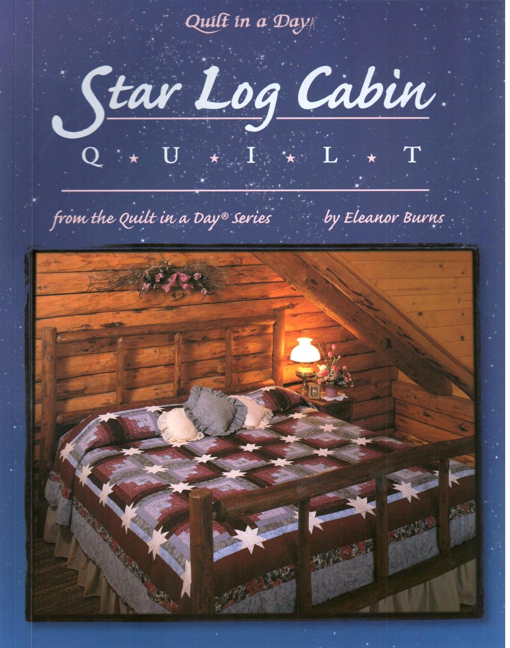 Star Log Cabin Quilt (Quilt in a Day) used book depot