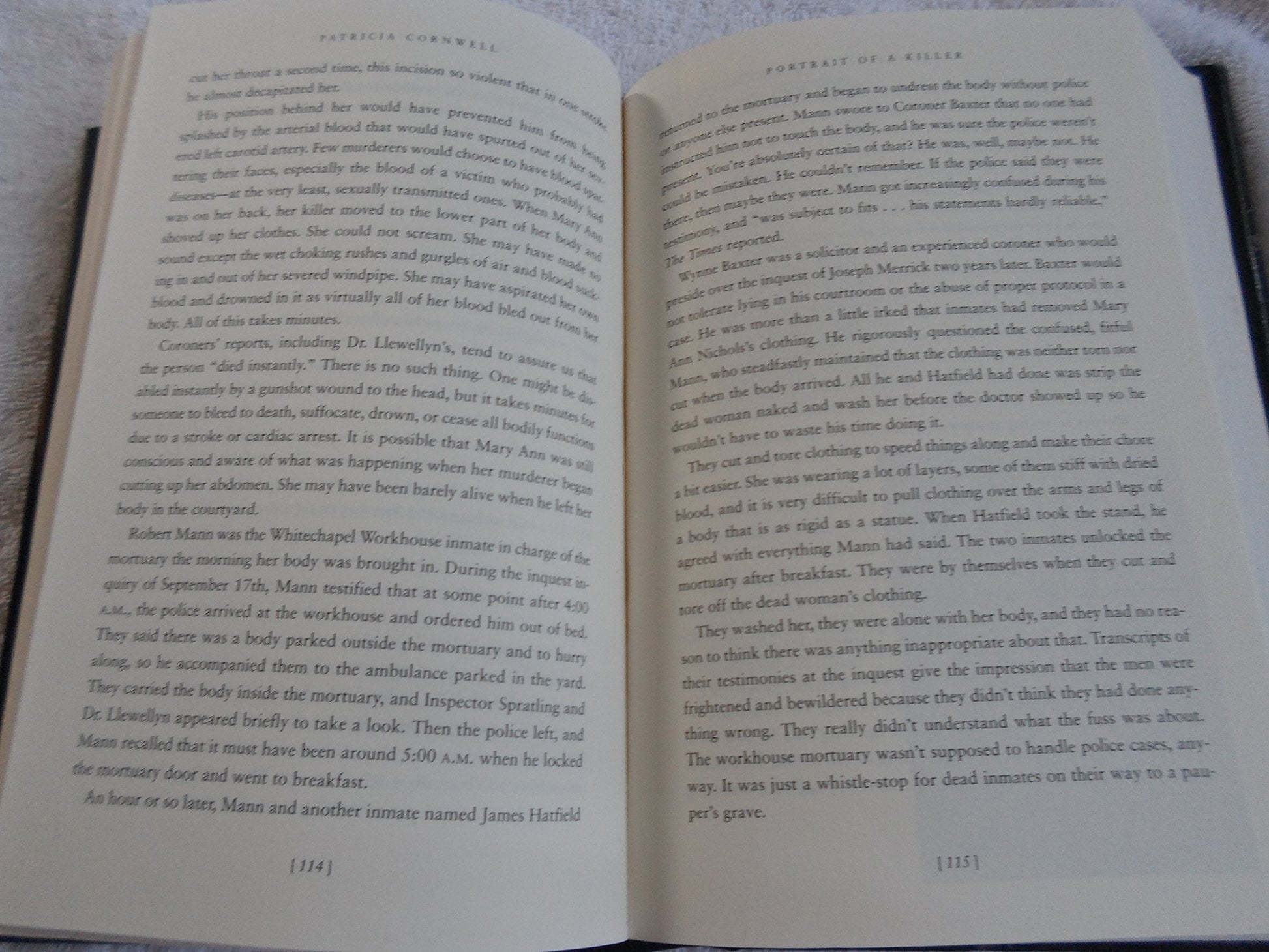 Portrait of a Killer: Jack the Ripper--Case Closed used book depot