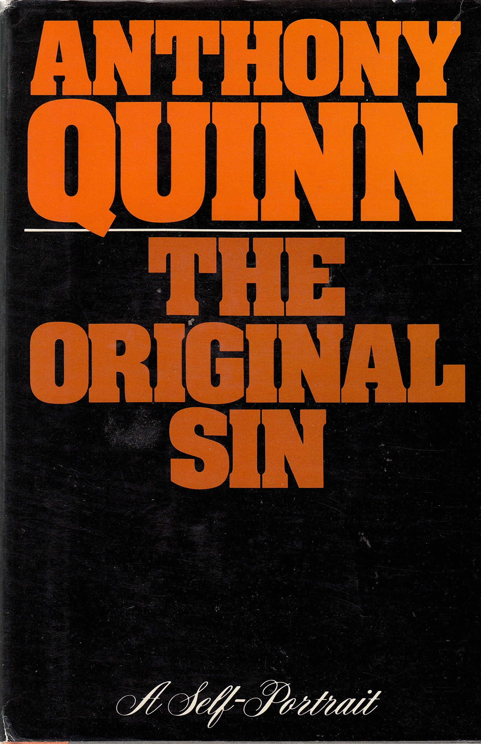 The Original Sin : A Self-Portrait used book depot