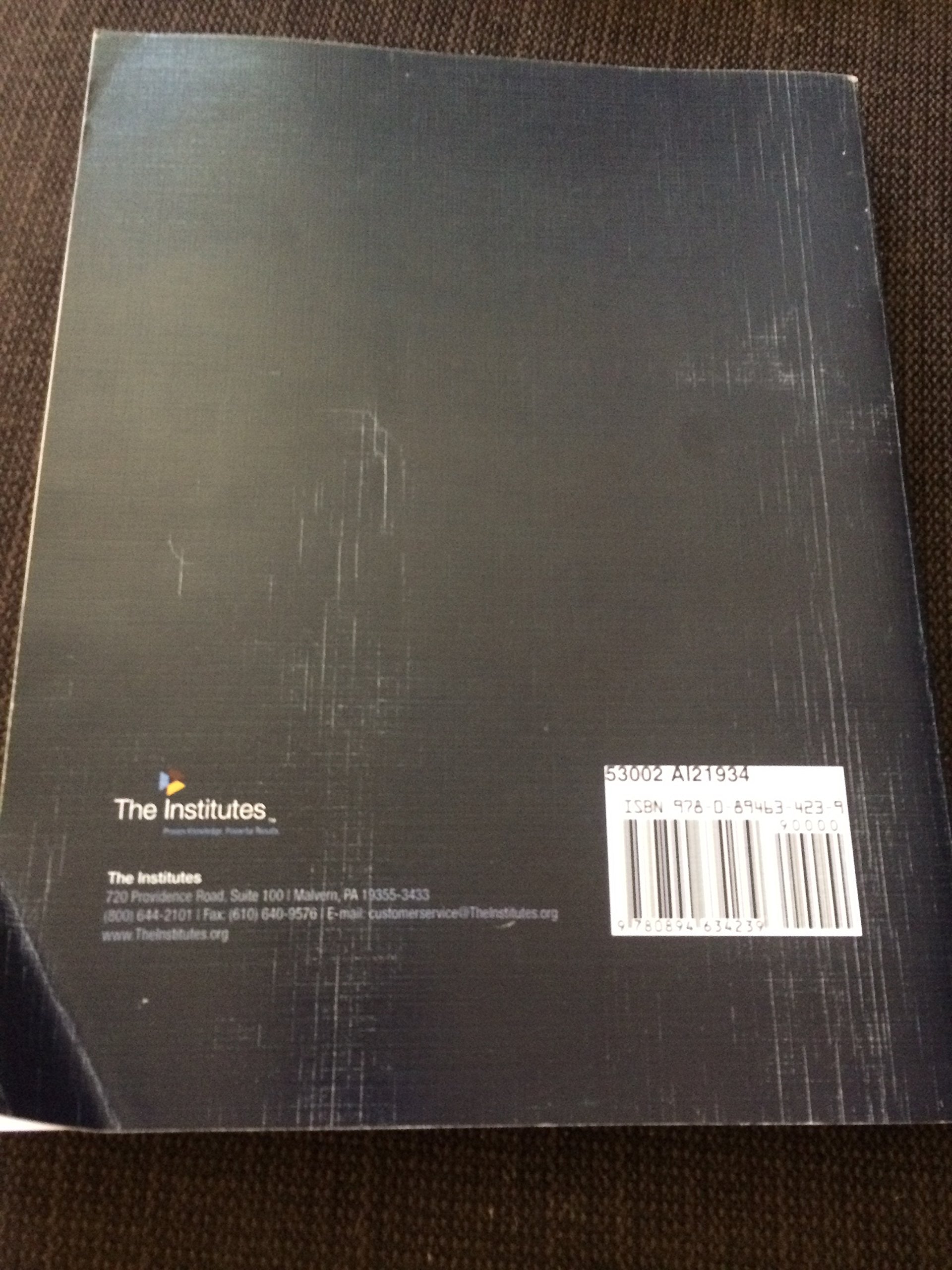 Business Law for Insurance Professionals used book depot