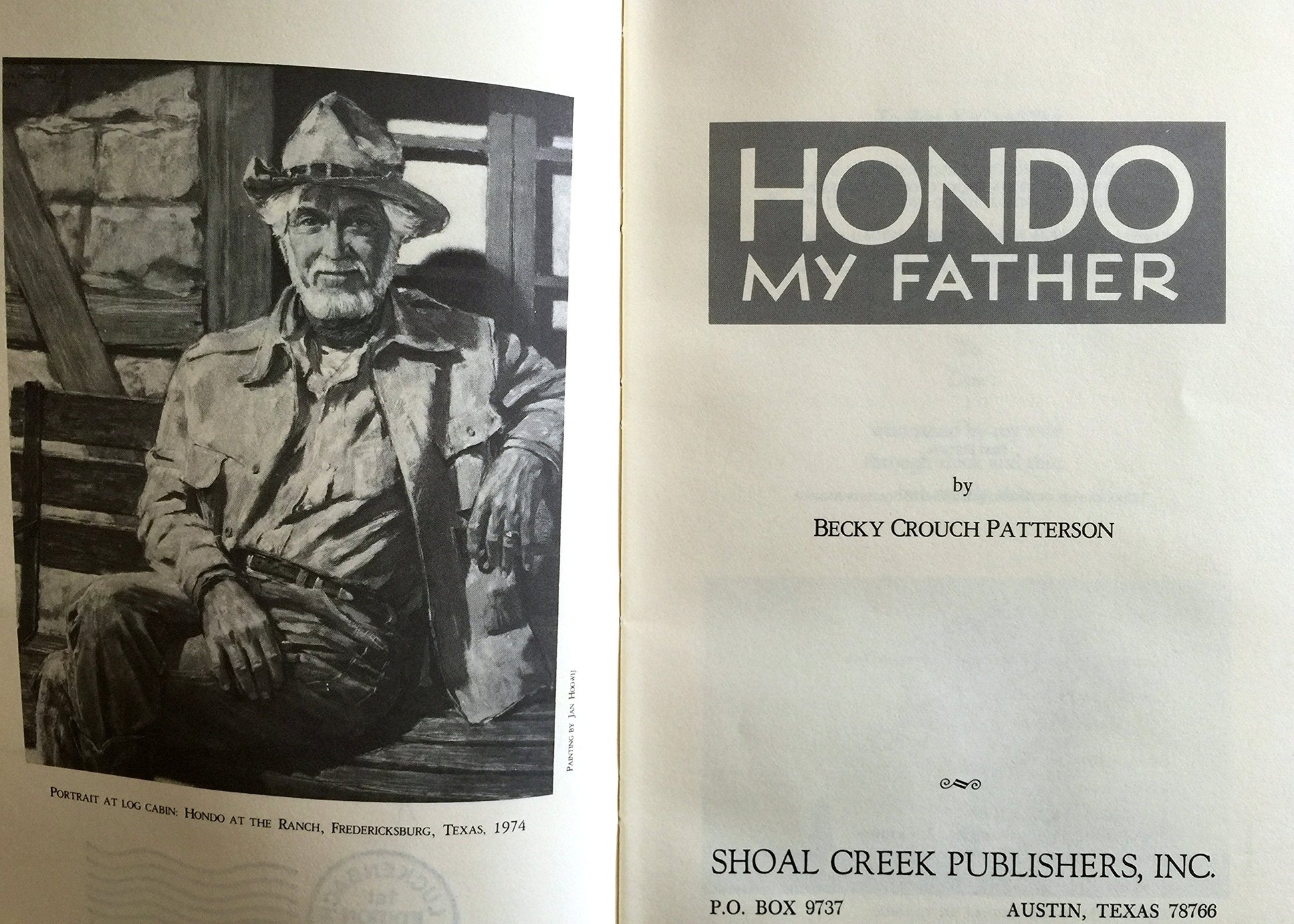 Hondo: My Father used book depot