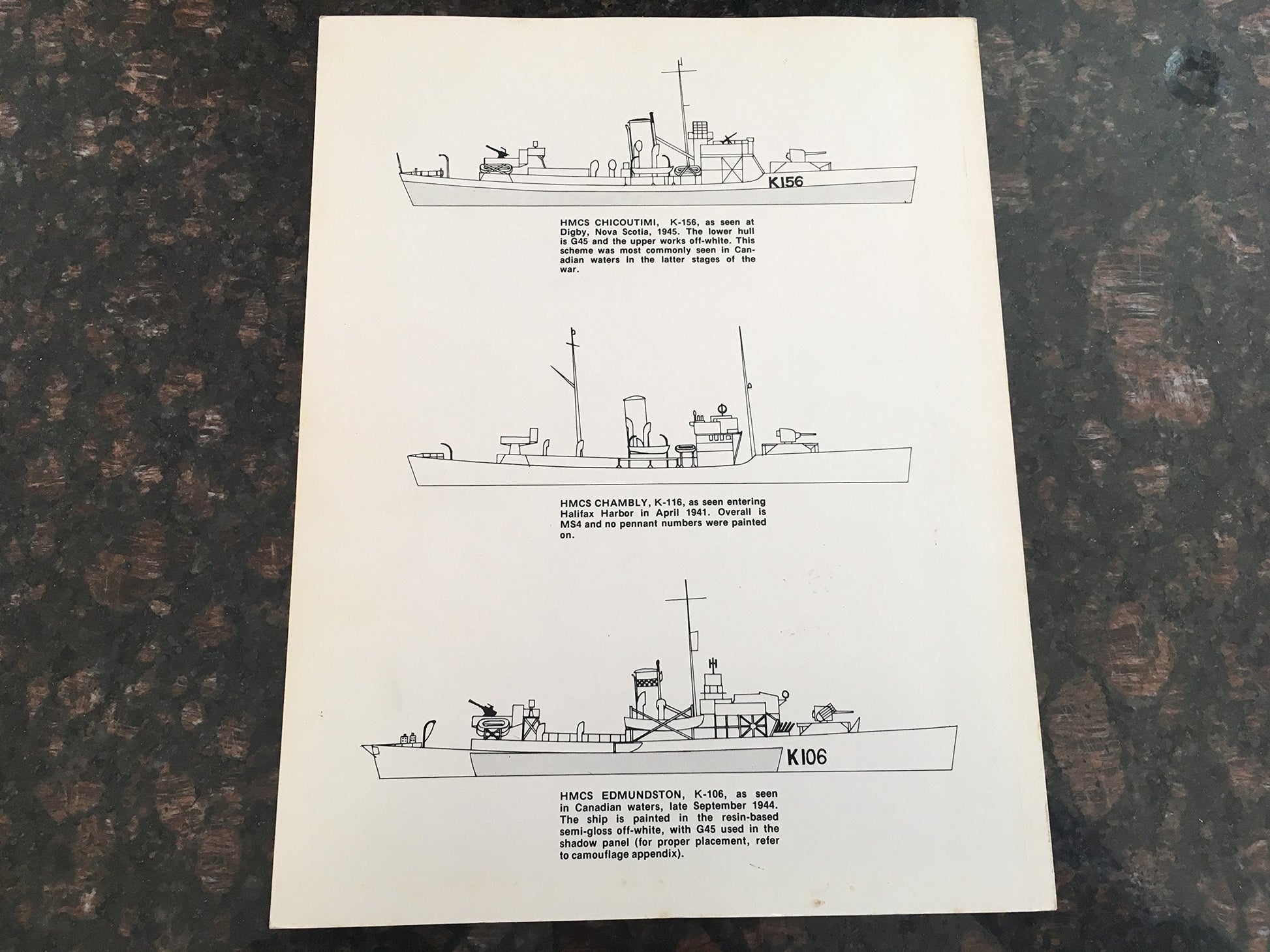 Canada Flowers: History of the Corvettes of Canada, 1939-1945 used book depot