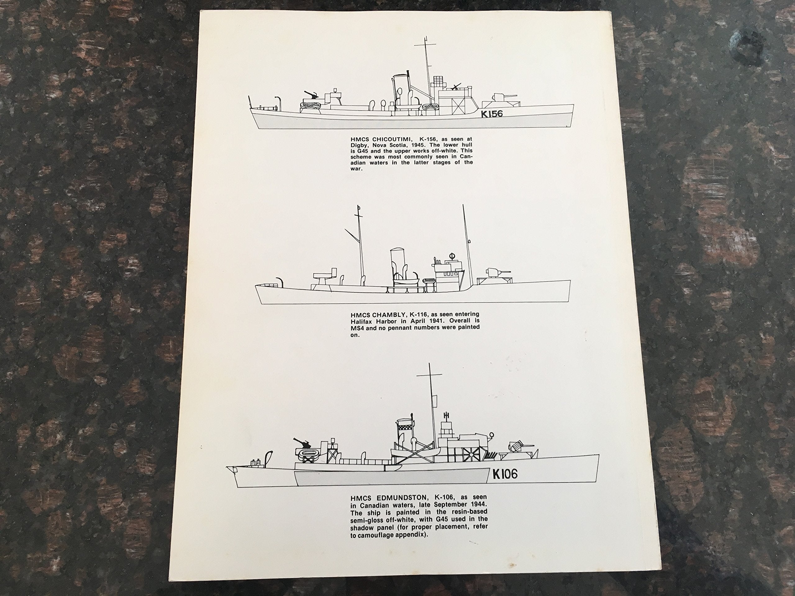 Canada Flowers: History of the Corvettes of Canada, 1939-1945 used book depot