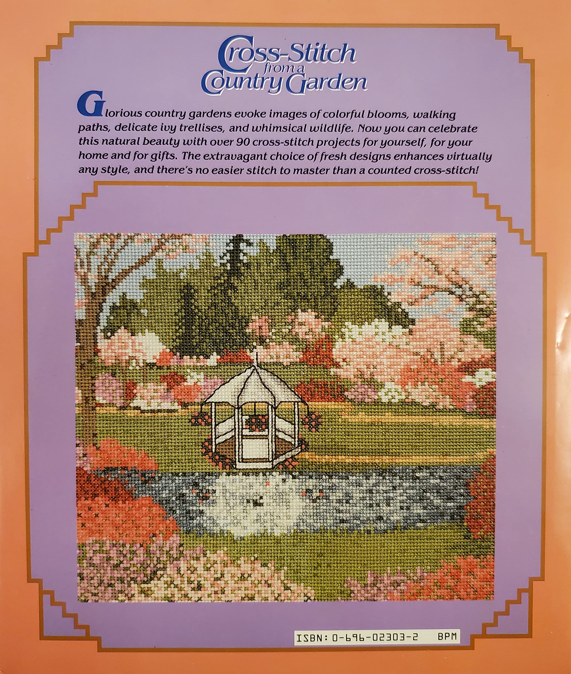 Cross-Stitch from a Country Garden