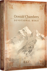 ESV Oswald Chambers Devotional Bible used book depot