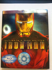 Iron Man (Two-Disc Ultimate Edition + BD Live) [Blu-ray] used book depot