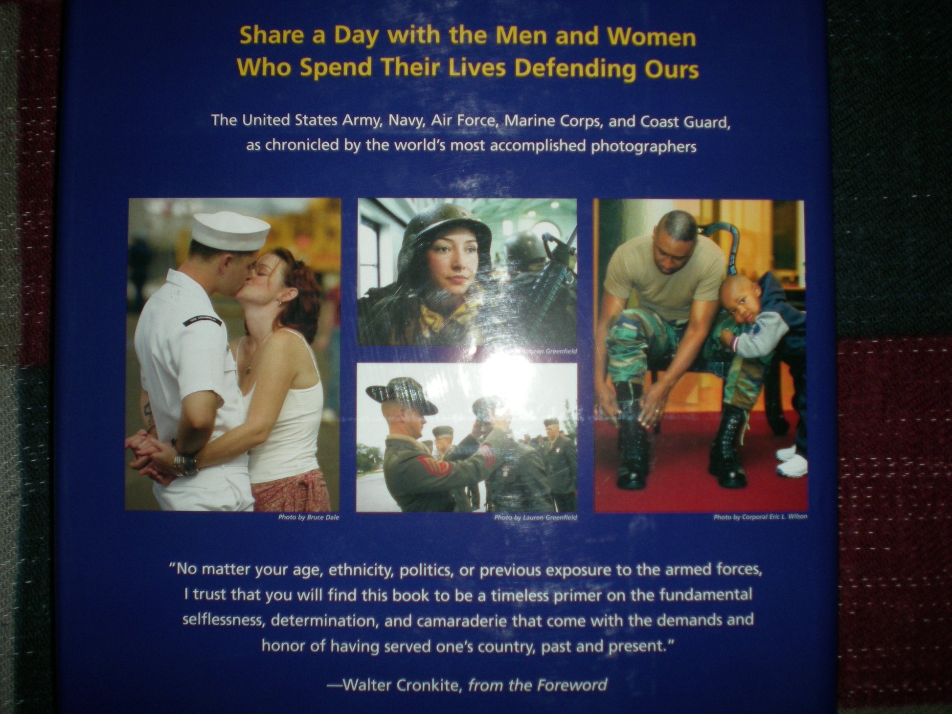 A Day in the Life of the United States Armed Forces used book depot