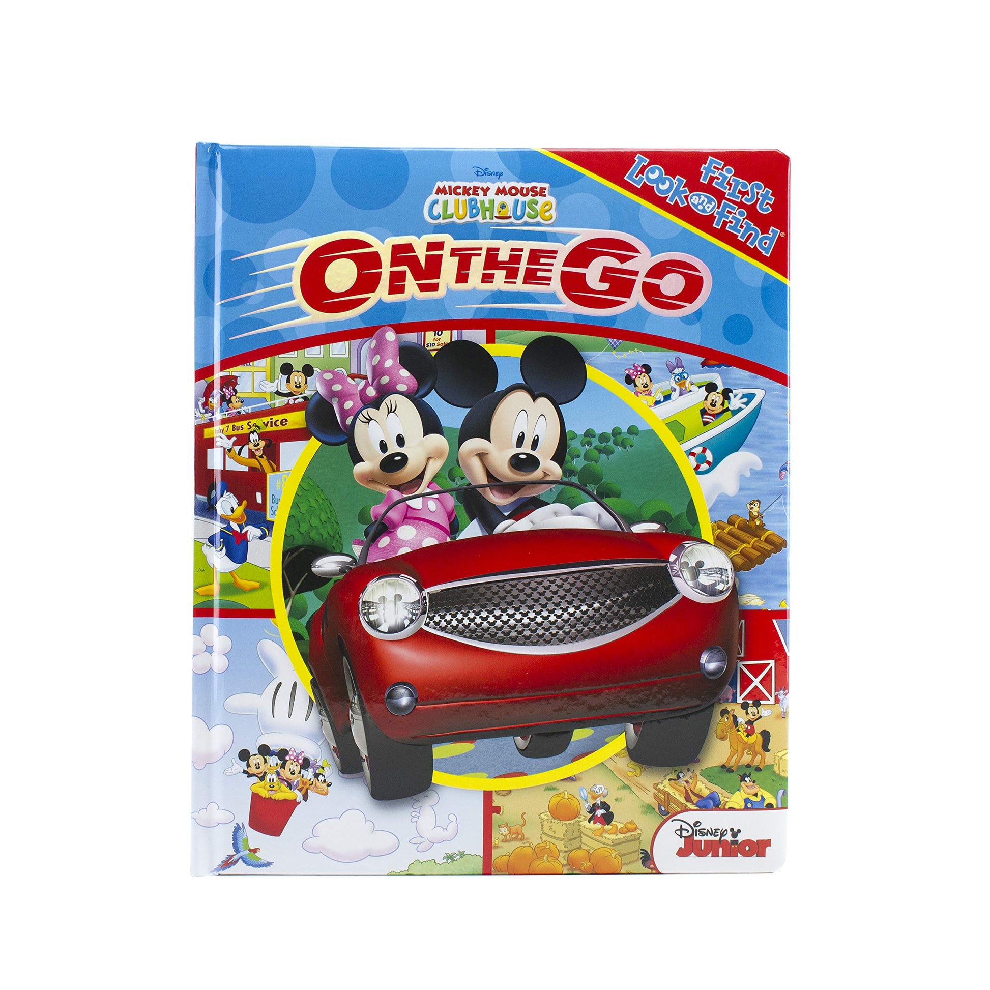 Disney Mickey Mouse Clubhouse - On the Go - My First Look and Find Activity Book - PI Kids (First Look and Find: Mickey Mouse Clubhouse) used book depot