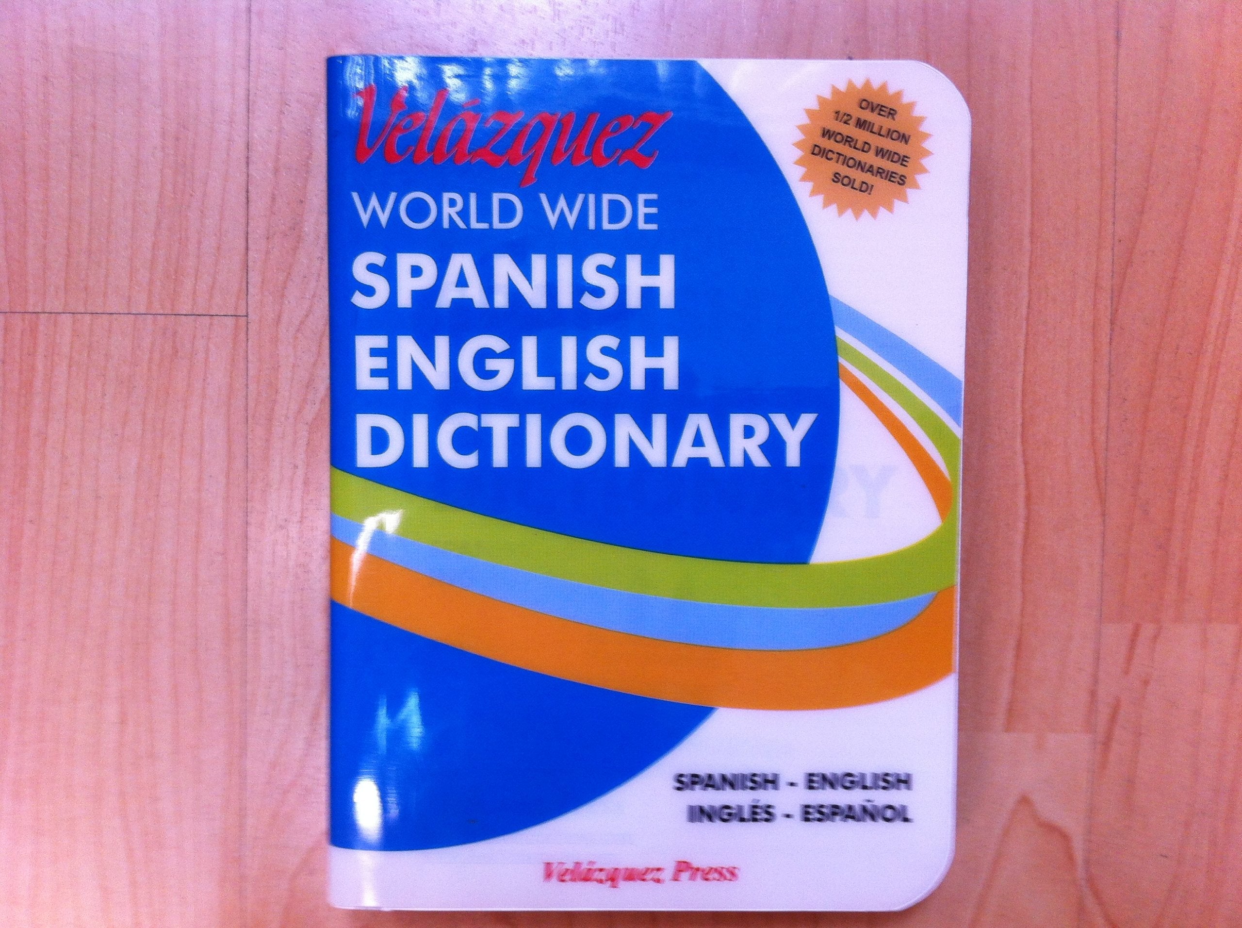 Velazquez World Wide Spanish English Dictionary (Spanish and English Edition) used book depot