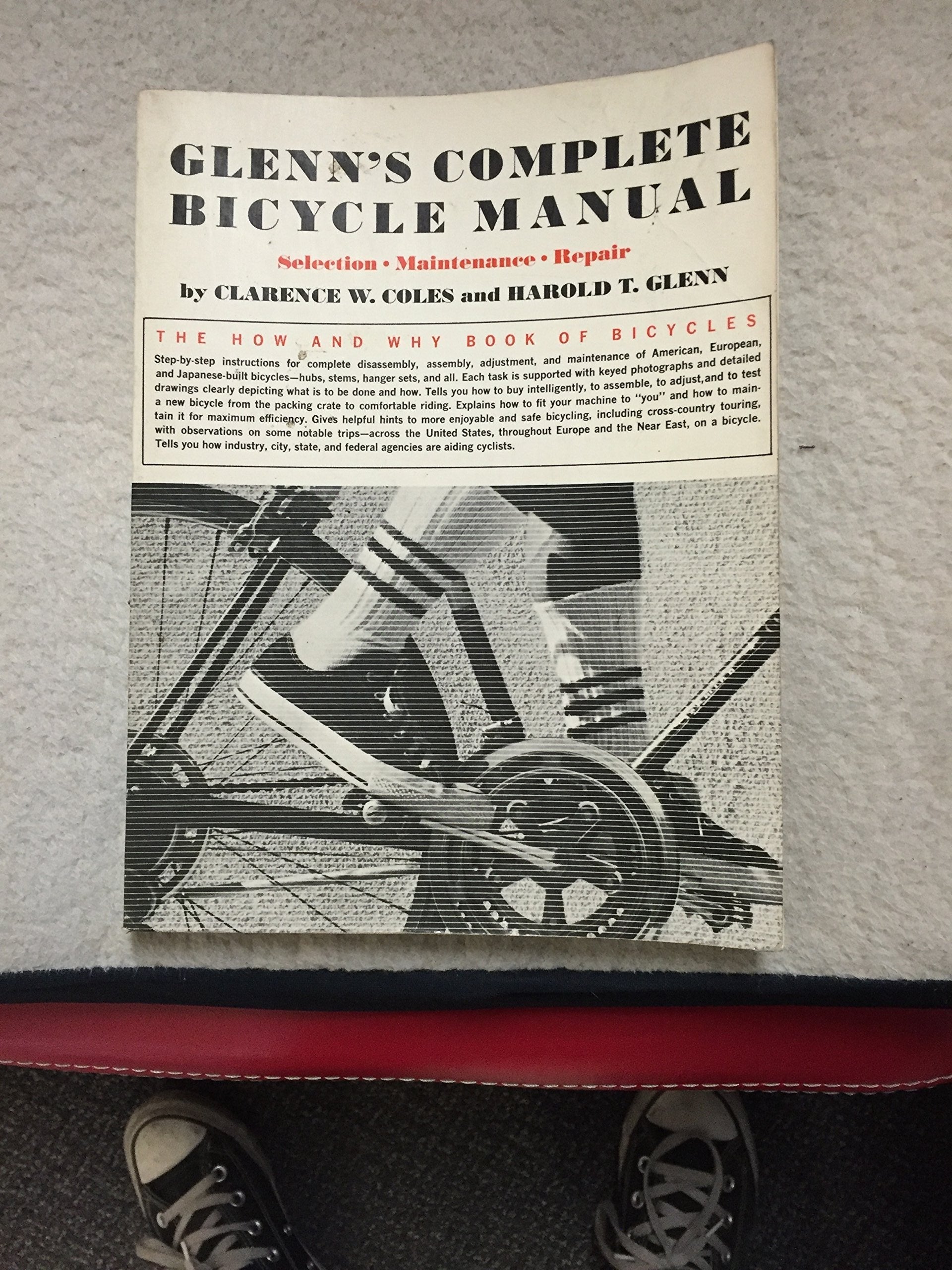 Glenn's Complete Bicycle Manual: Selection, Maintenance, Repair used book depot