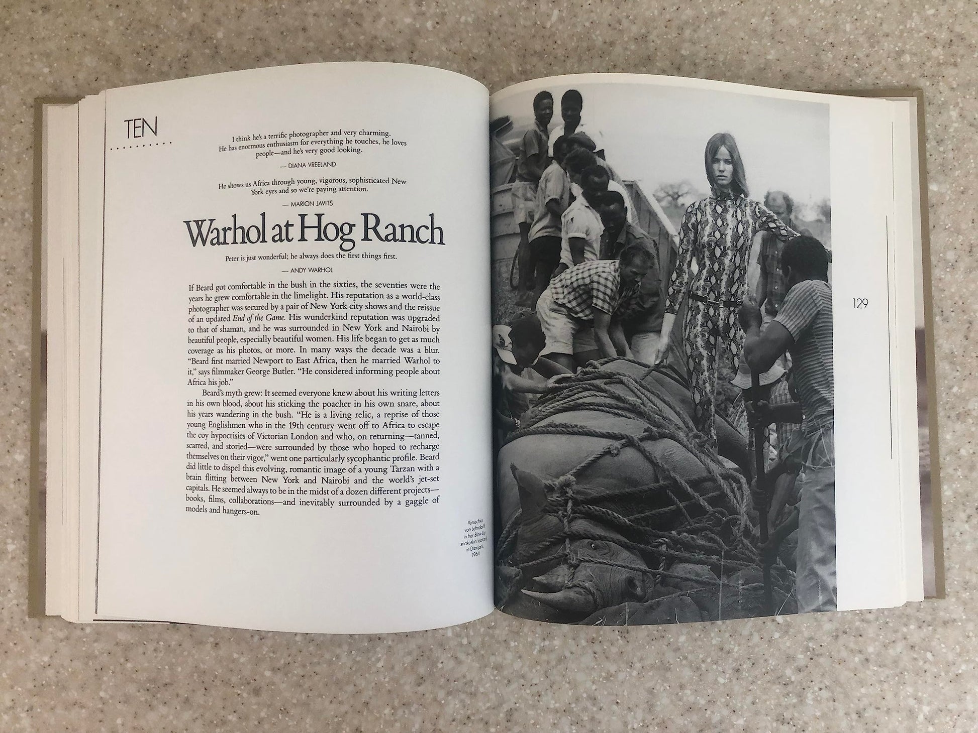 The Adventures and Misadventures of Peter Beard in Africa used book depot