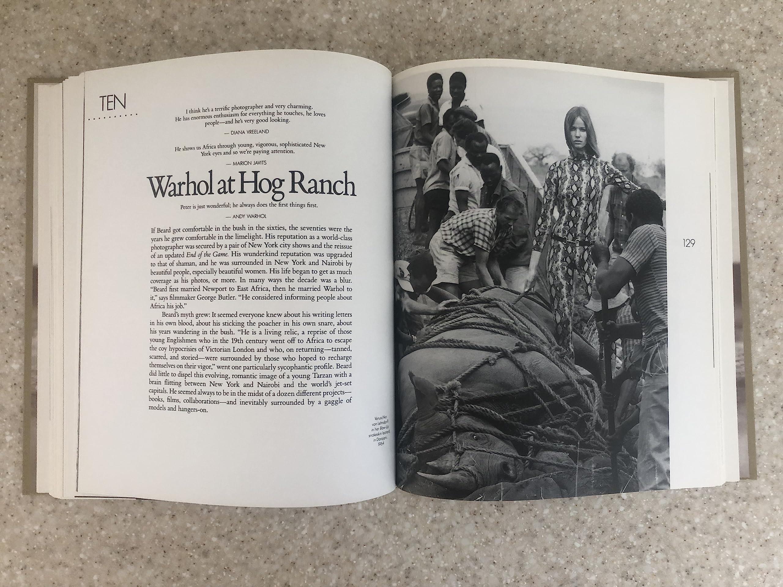 The Adventures and Misadventures of Peter Beard in Africa used book depot