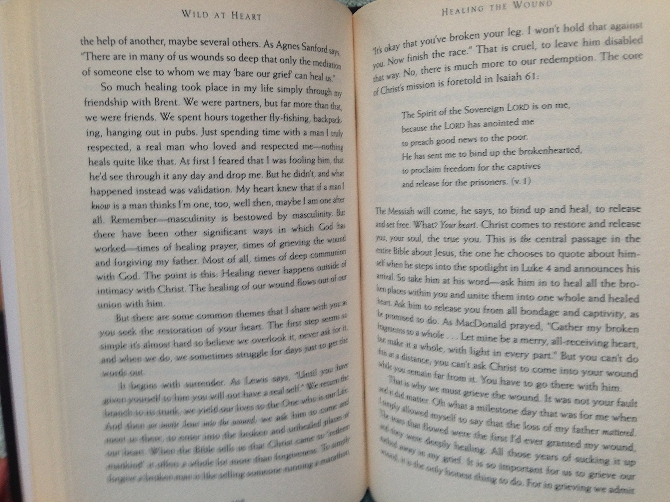 Wild at Heart: Discovering The Secret of a Man's Soul