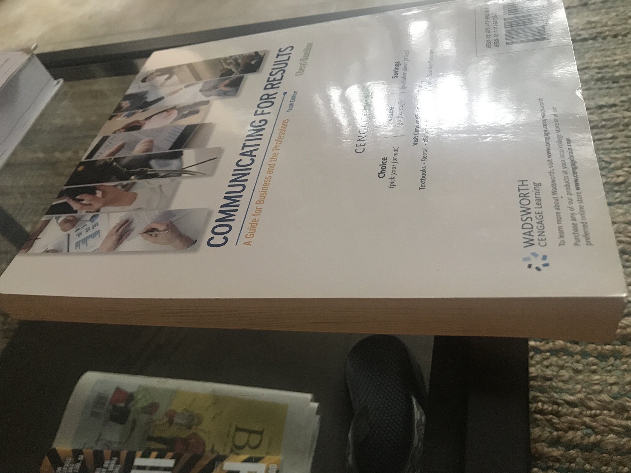 Communicating for Results: A Guide for Business and the Professions used book depot